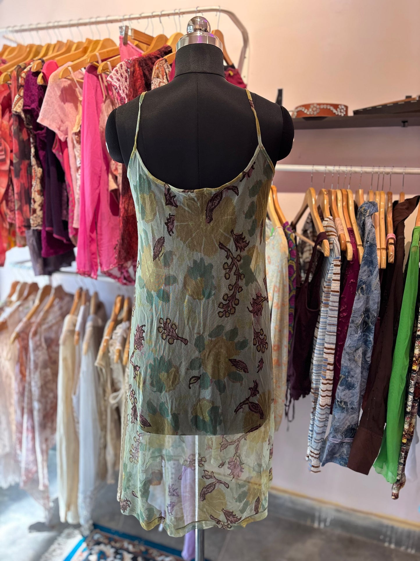 Vintage sheer dress