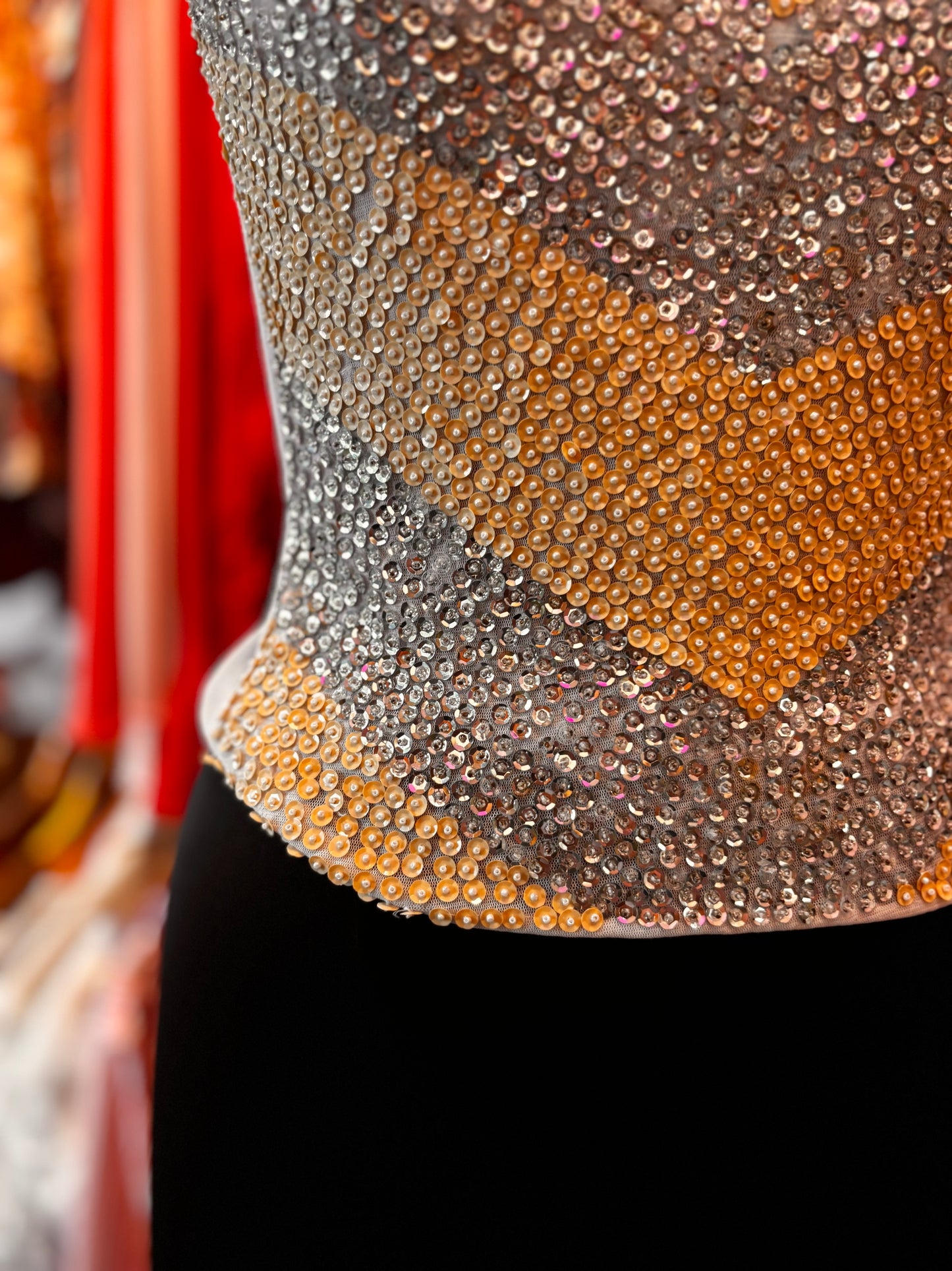 Sequins vintage top