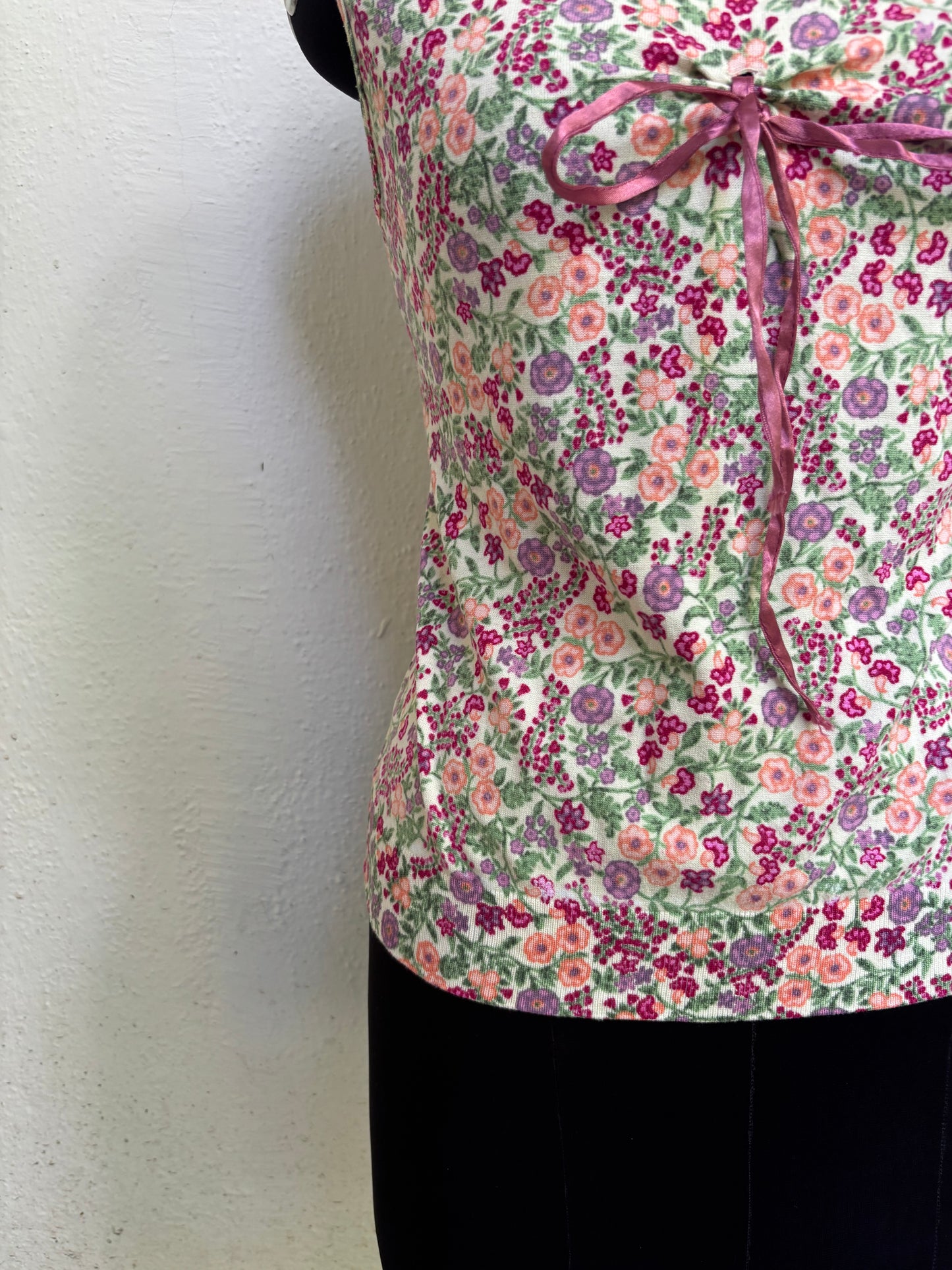 Floral bloom top
