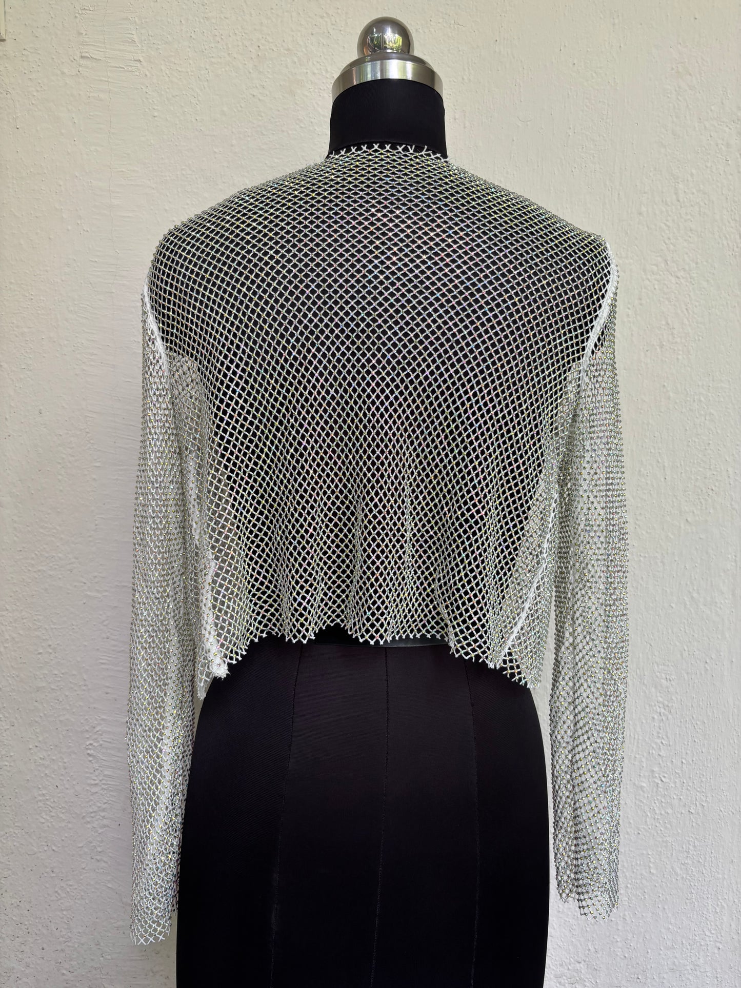 Beaded shrug
