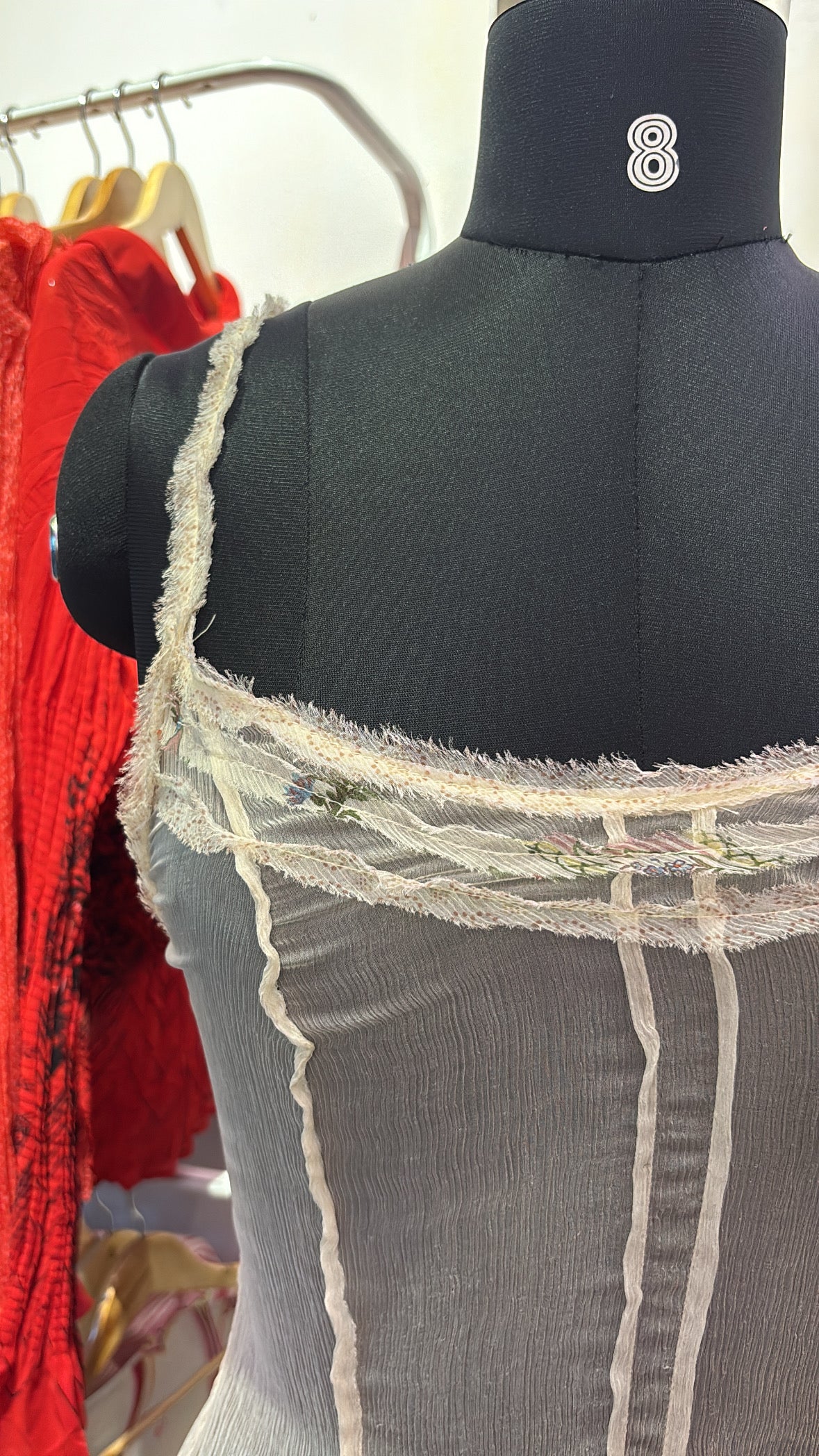 Vintage silk top