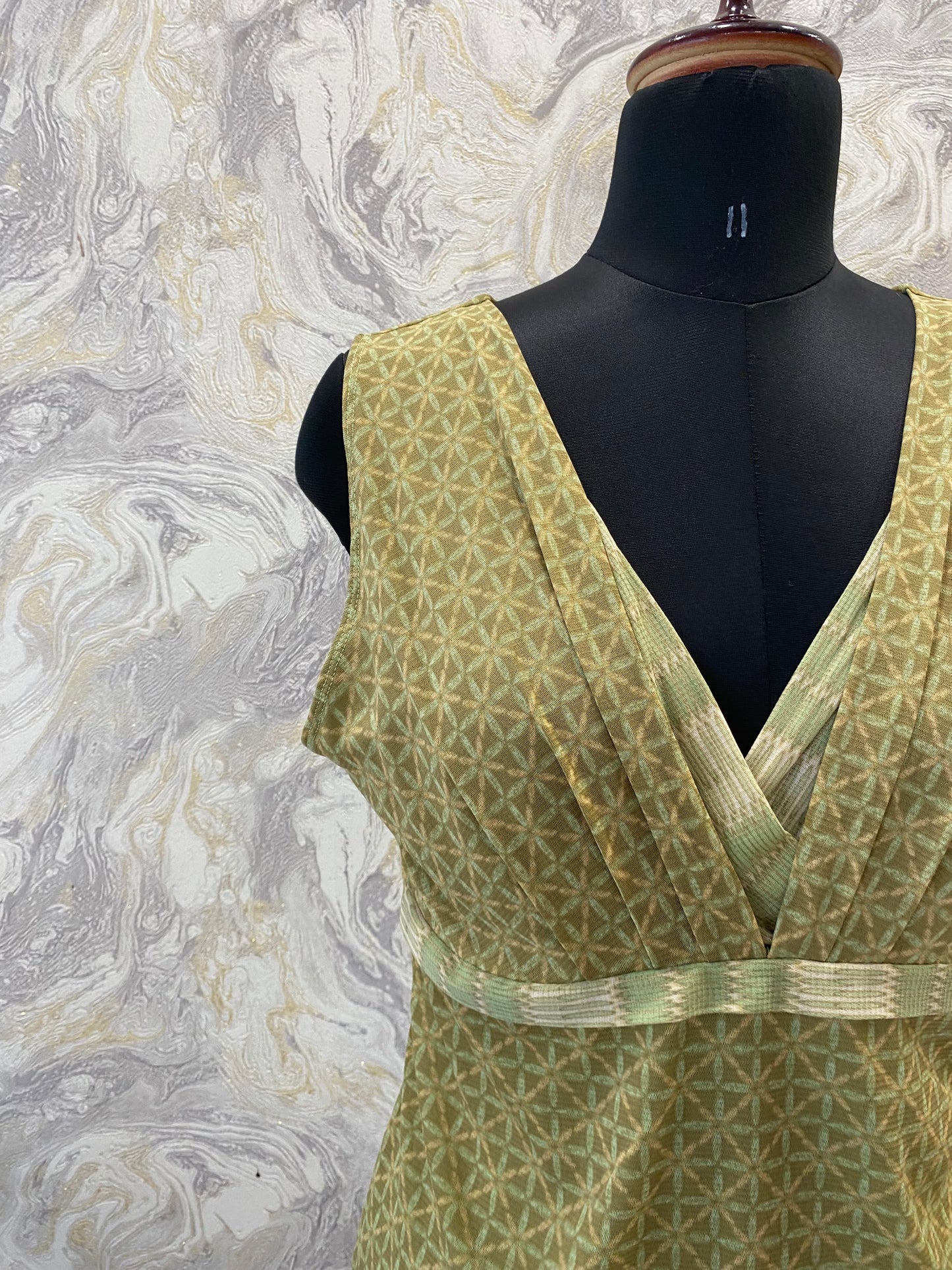 Lime Kaleidoscope top