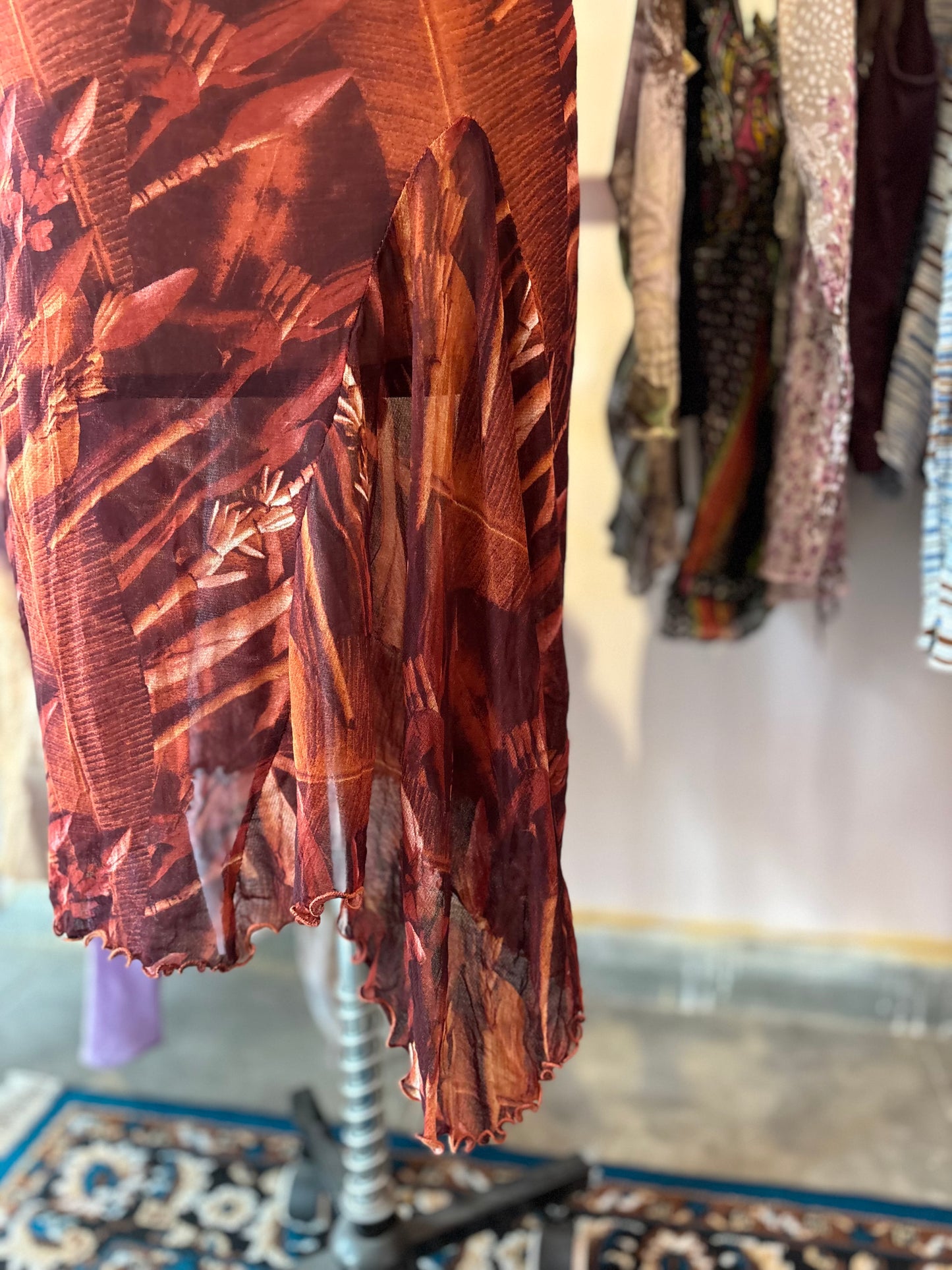 Amber mesh dress