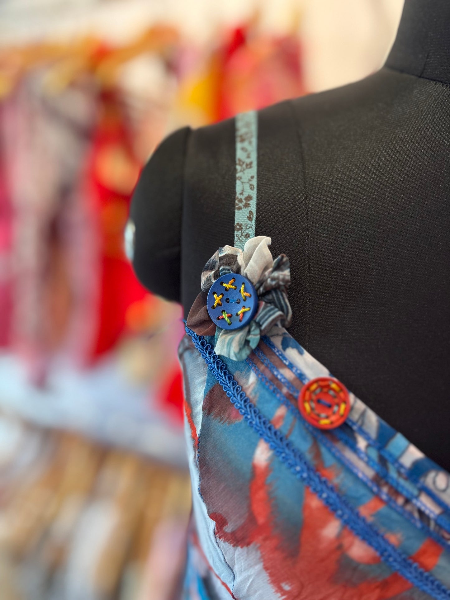 Art nouveau inspired dress