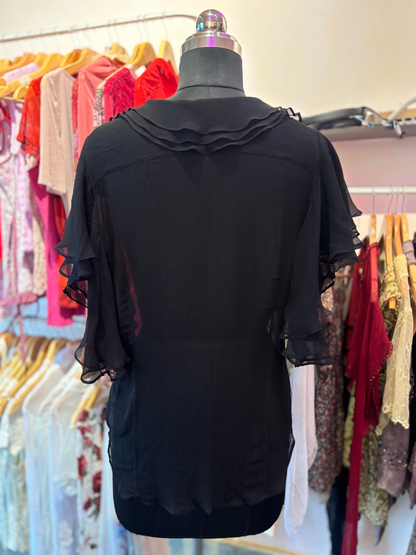 Ralph Lauren’s 100 percent silk blouse