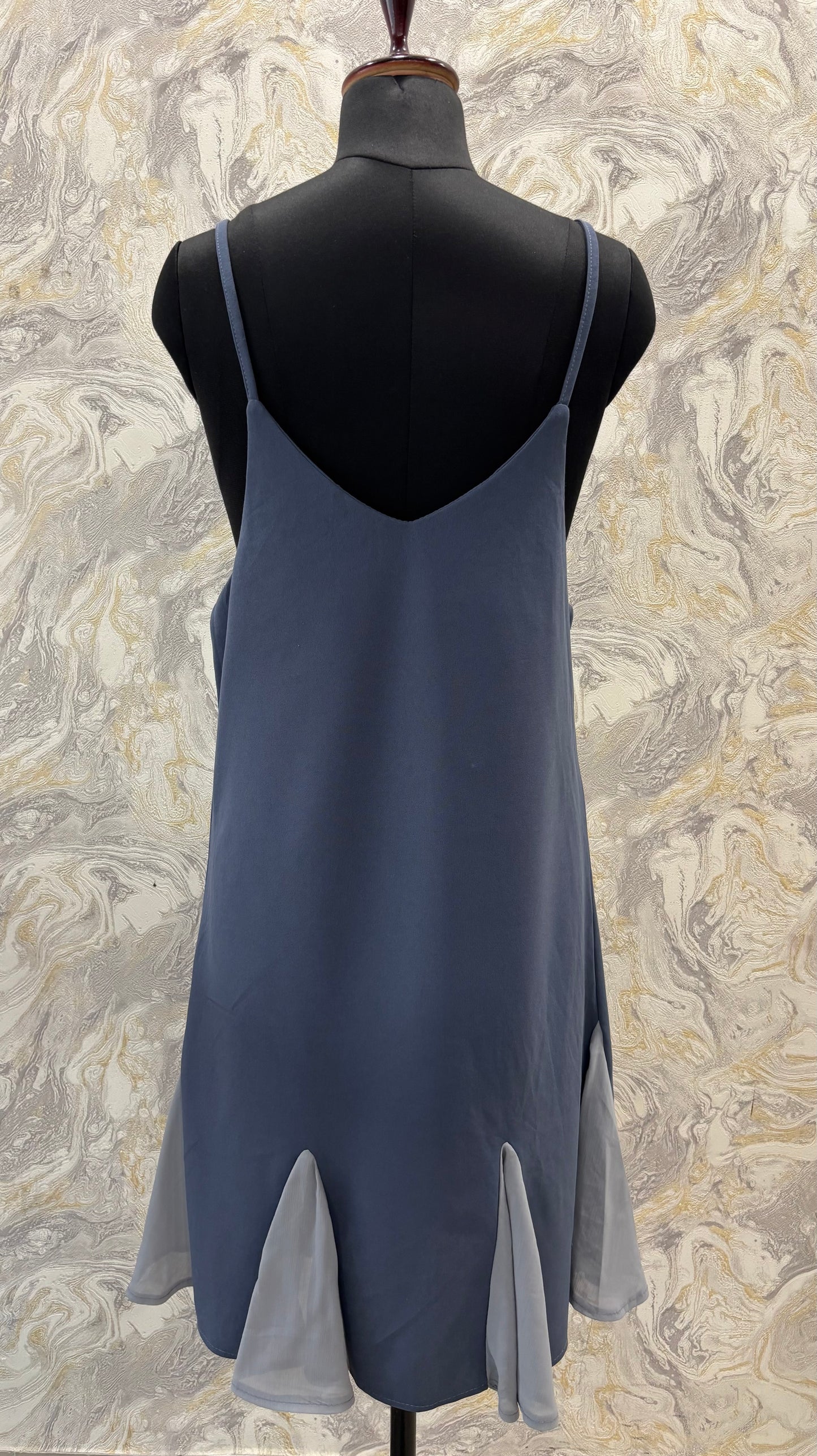 Blue timeless slip dress