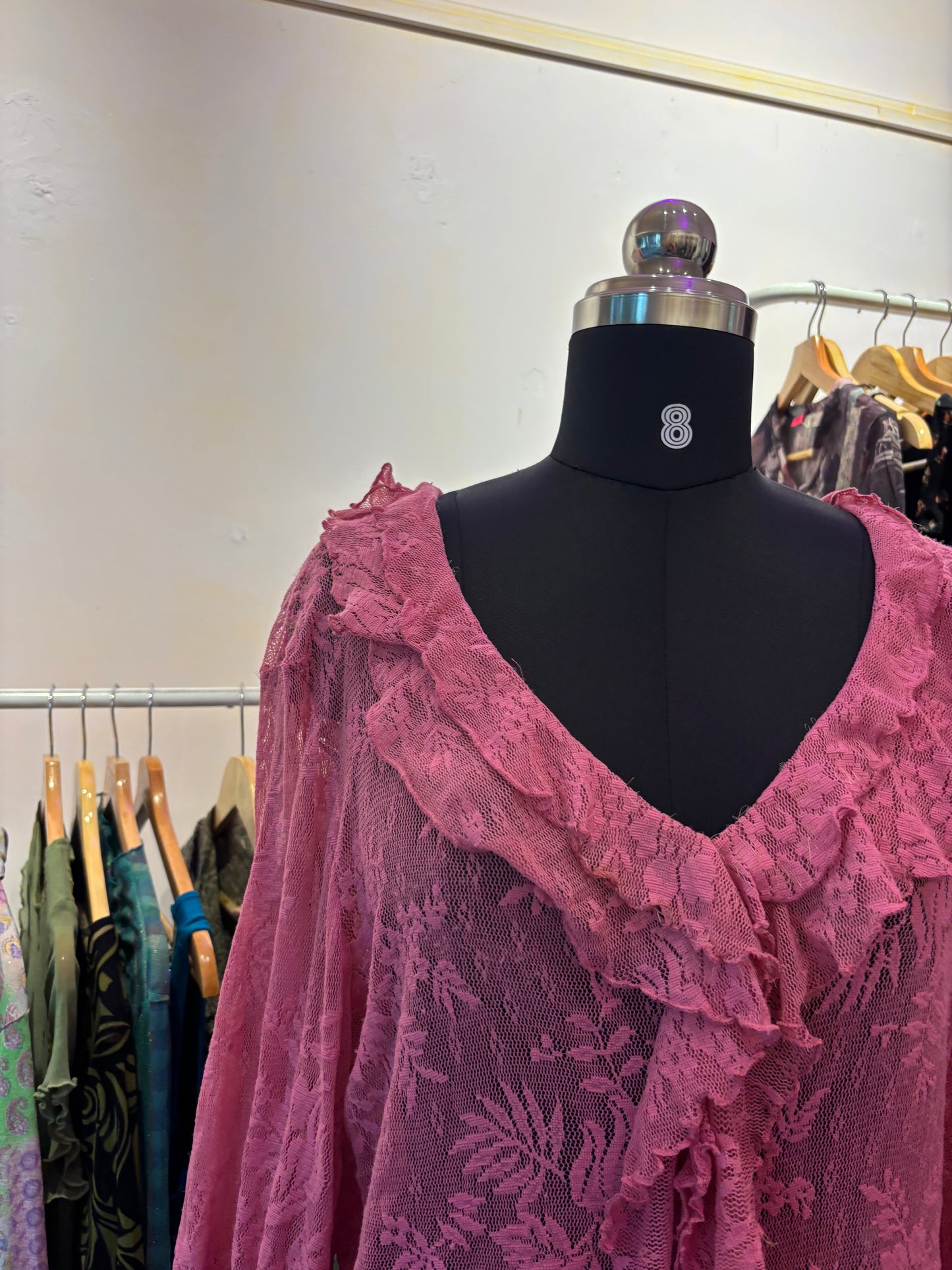 Victorian era lacy top