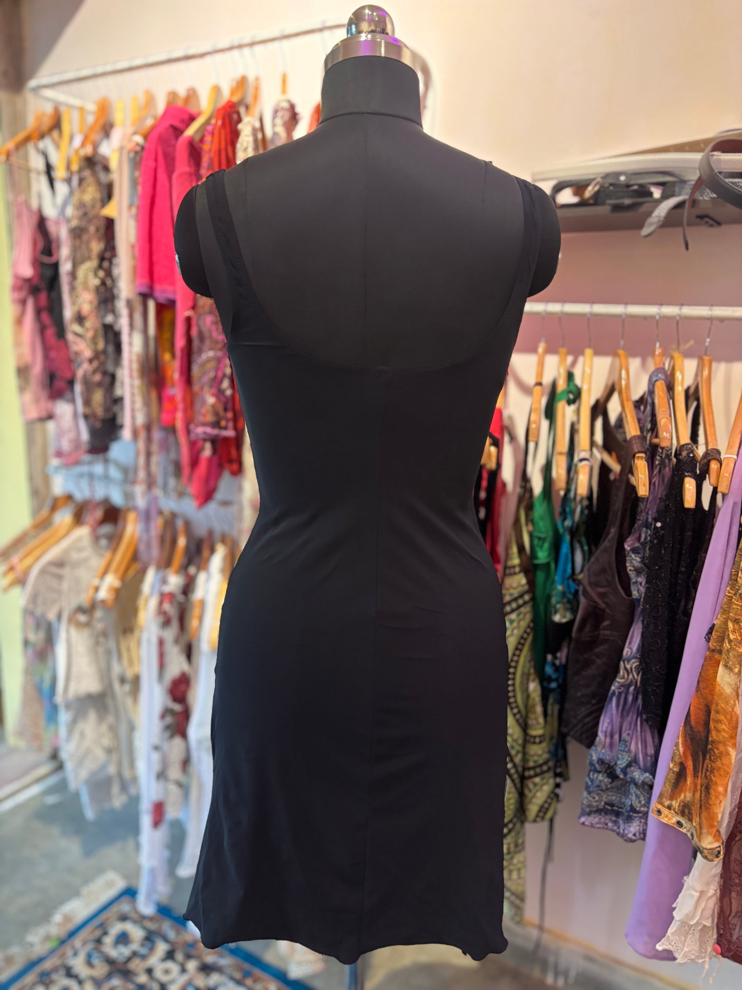 Black bodice dress
