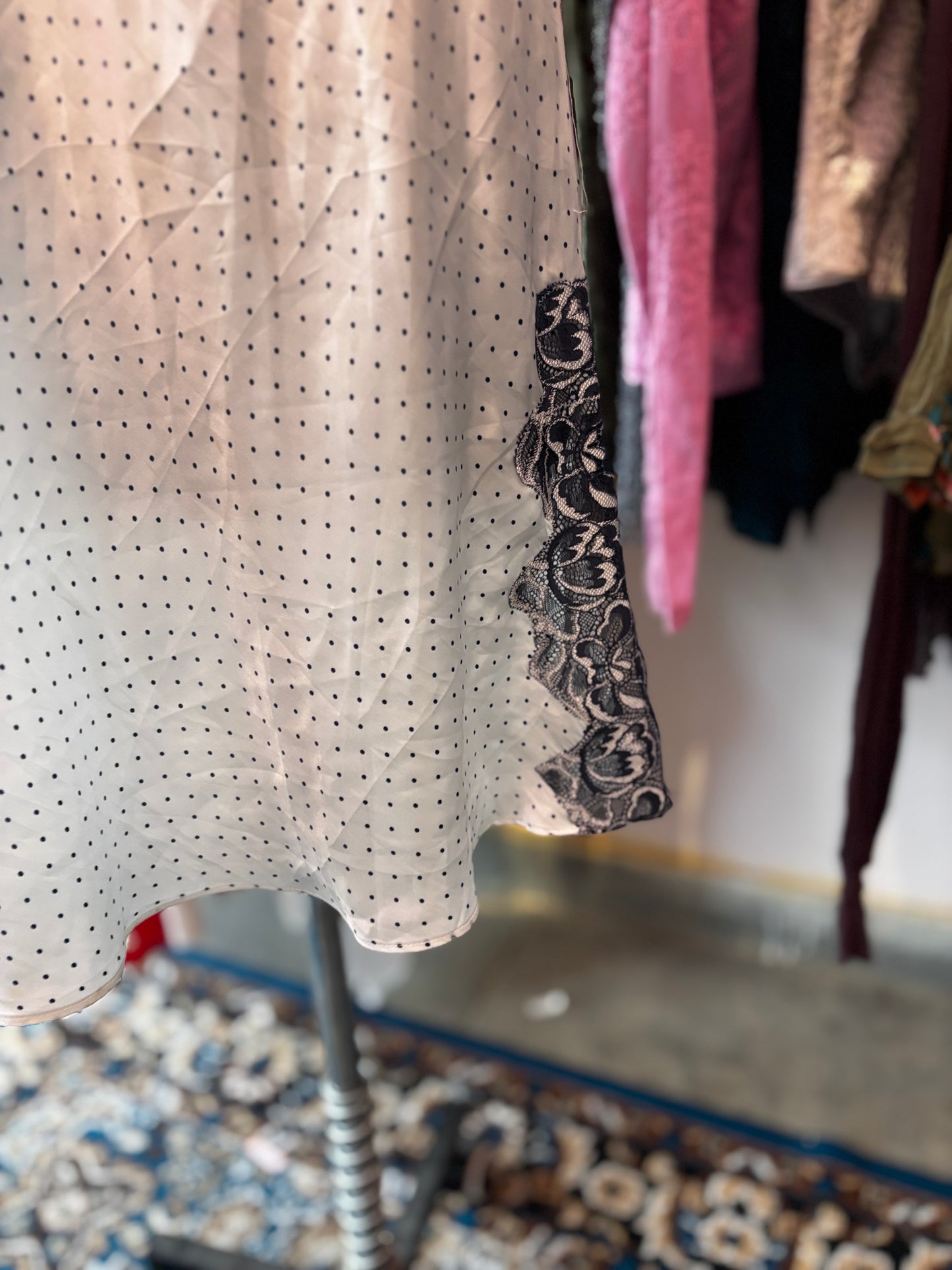 Polka lacy dress