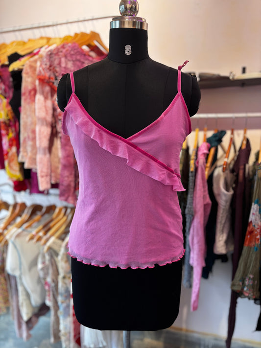 Pink retro cami