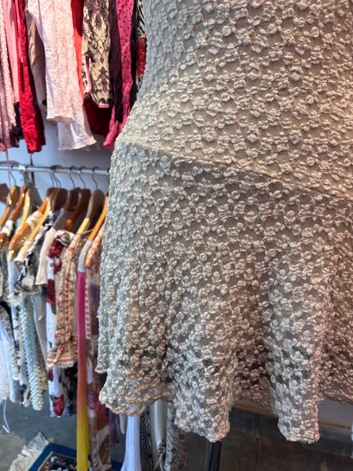 Off white lace dress