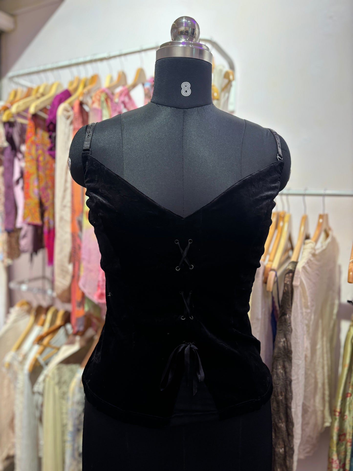Velvet vintage top