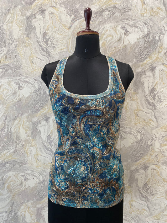 Paisley cami top