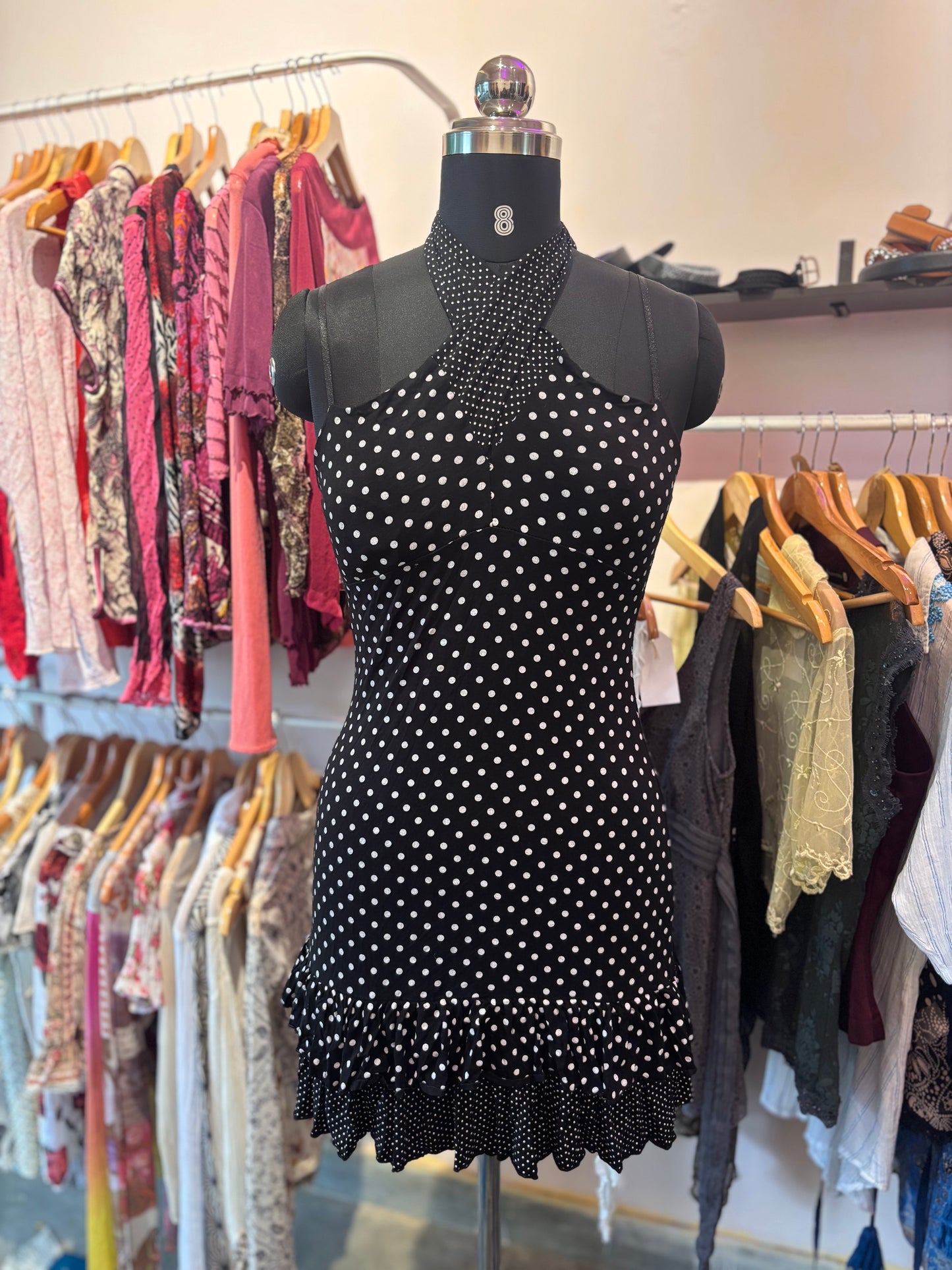 Cache Cache vintage polka dress