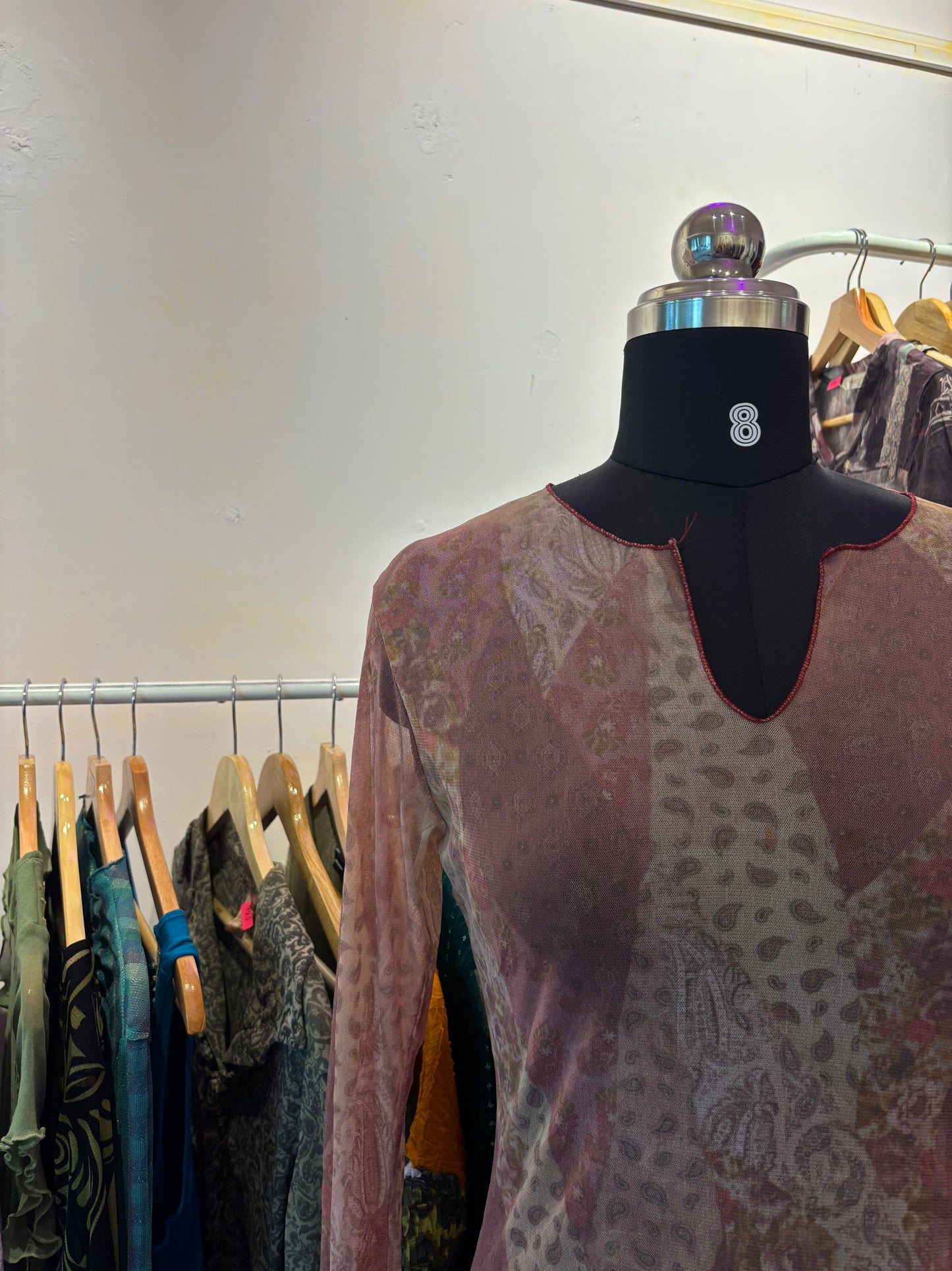 Rare find!Paisley floral top