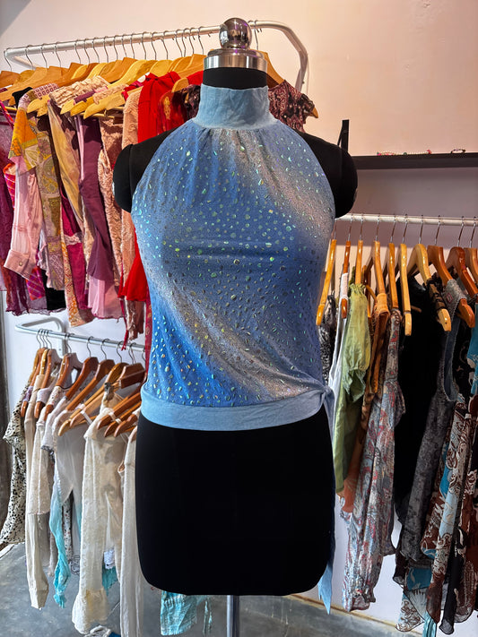 Starlight halter neck top