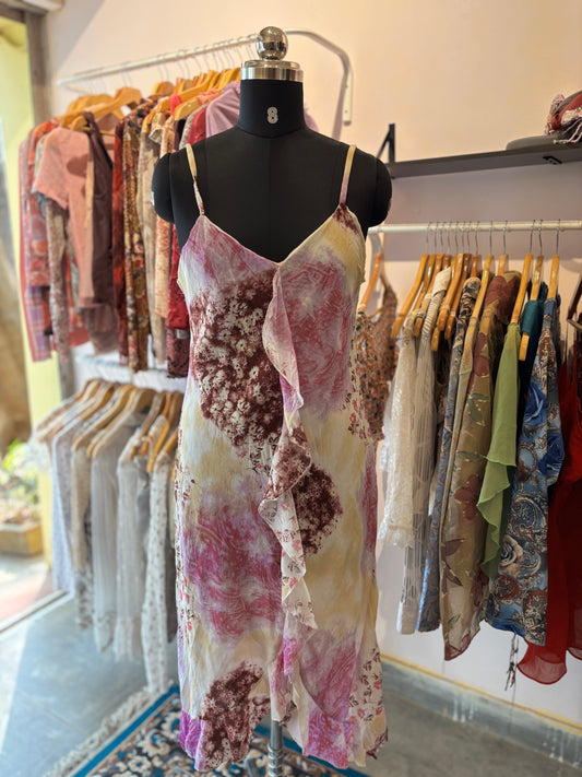 Floral layered dress