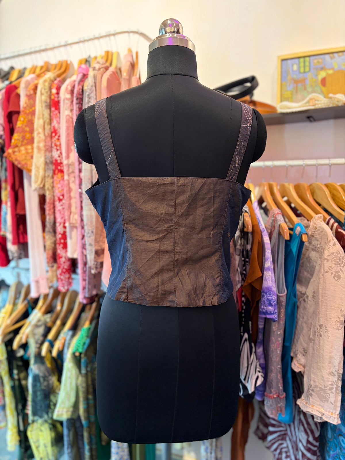 Galaxy corset top