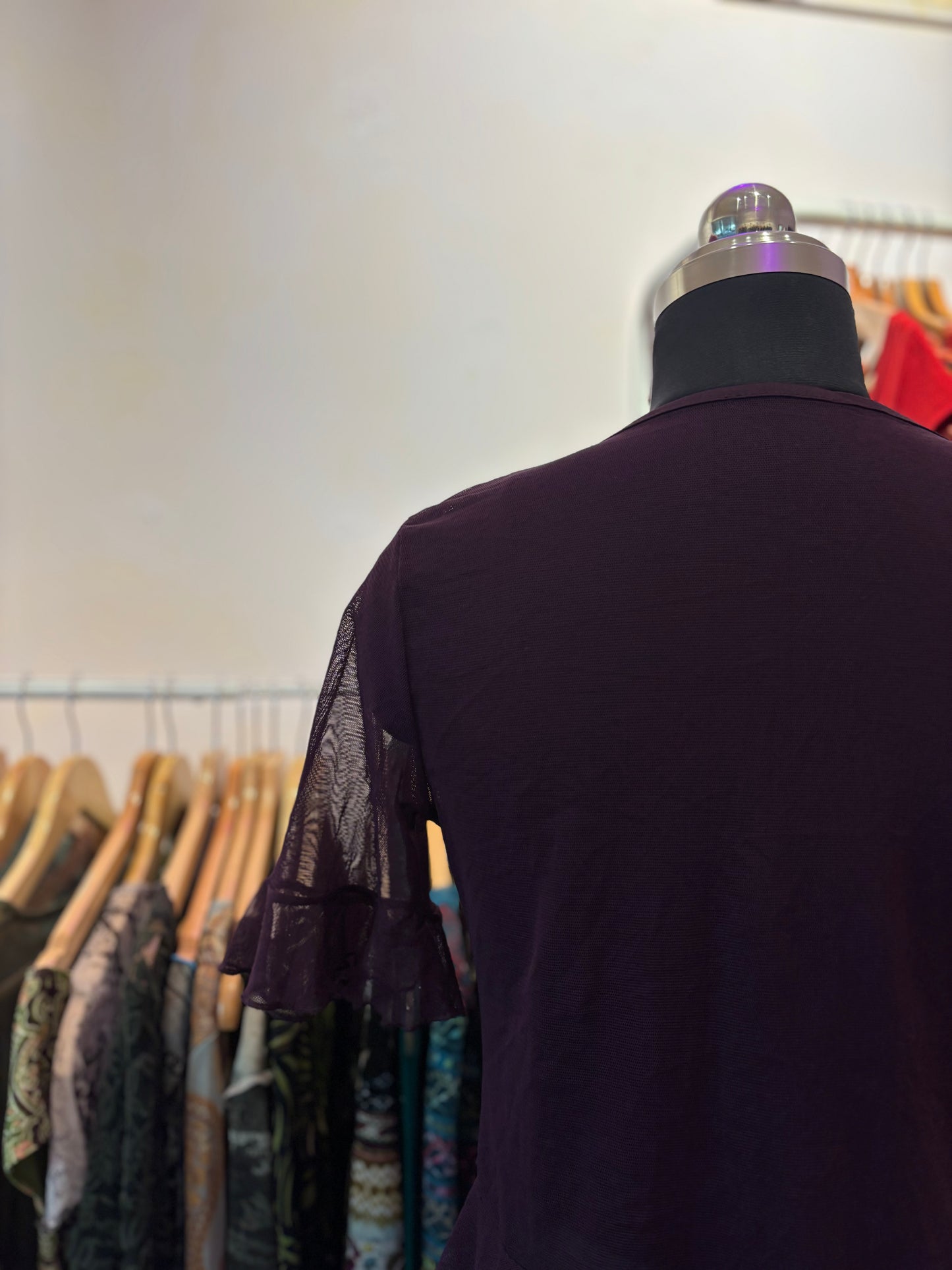 Vintage purple overwear