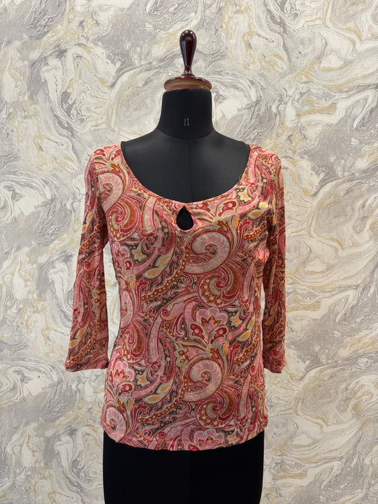 Paisley vintage top
