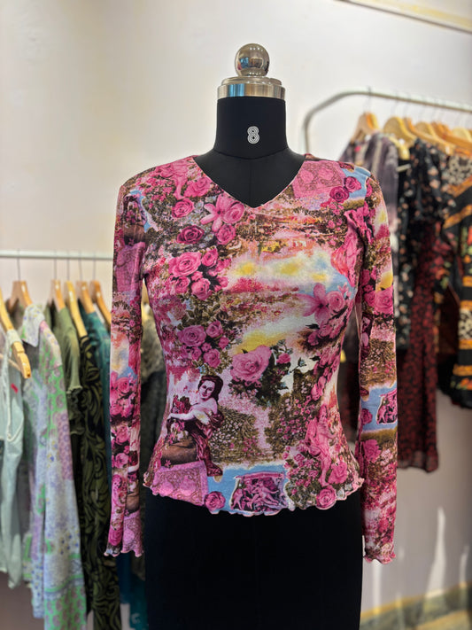 Ressiance roses top