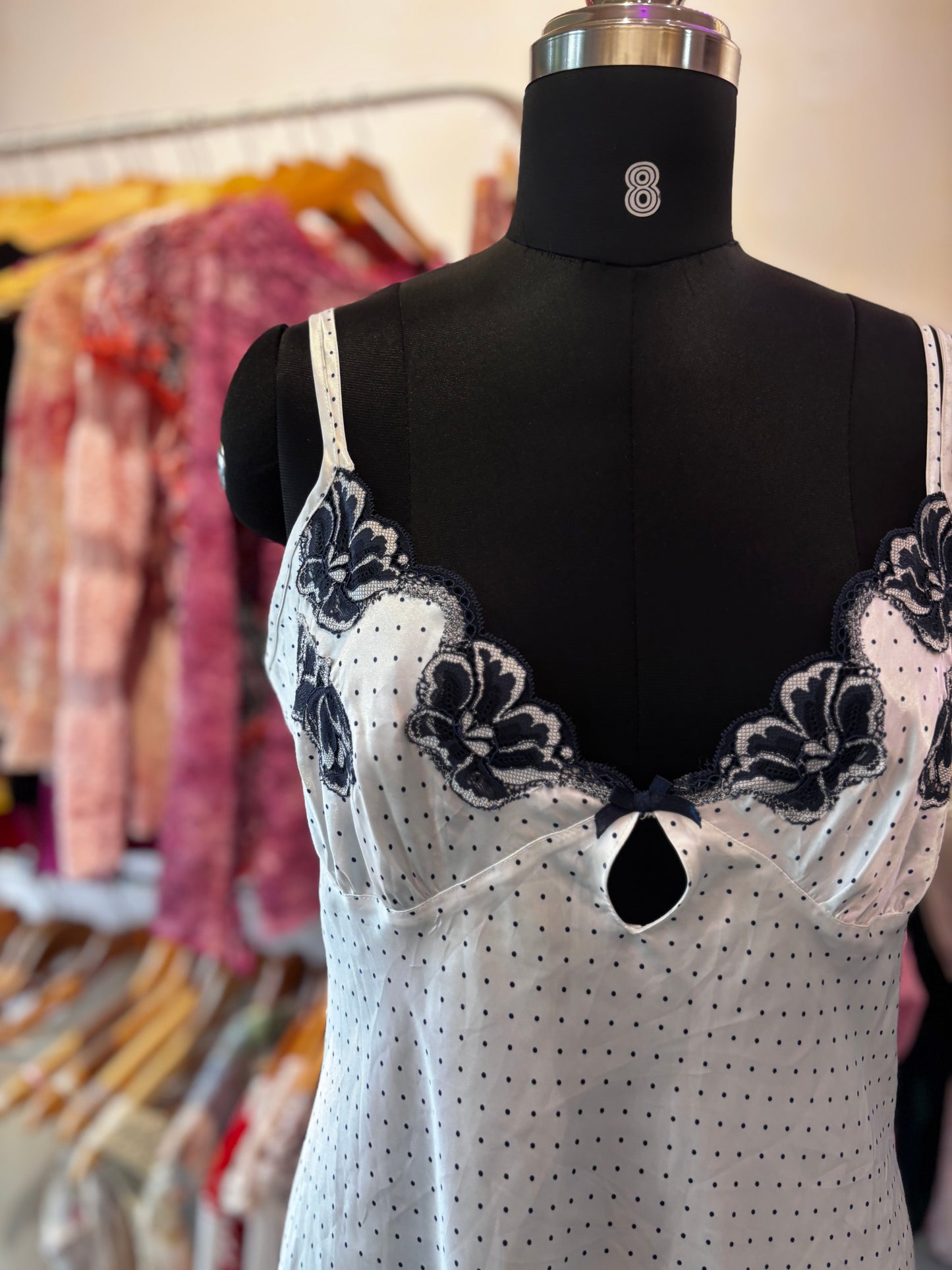 Polka lacy dress