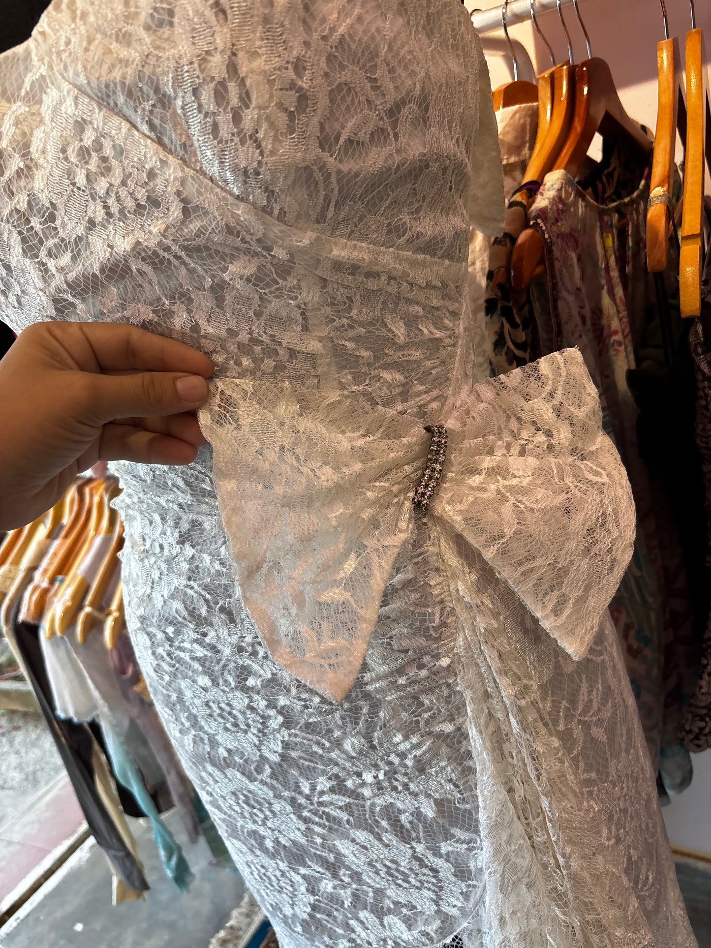 1960's lacy dress