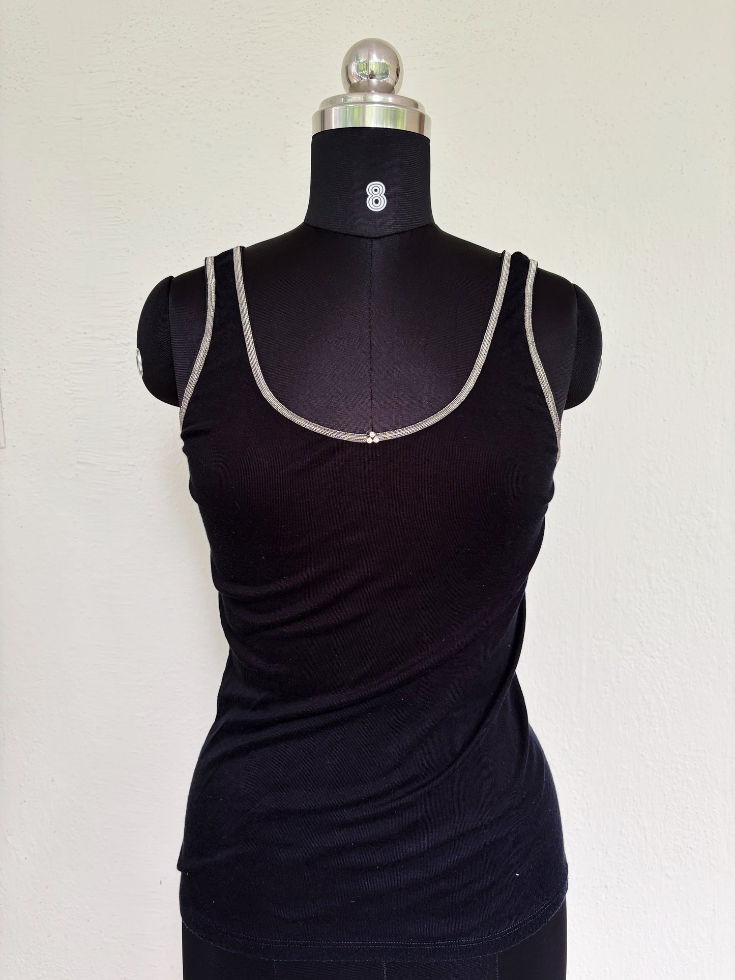 Black classic cami
