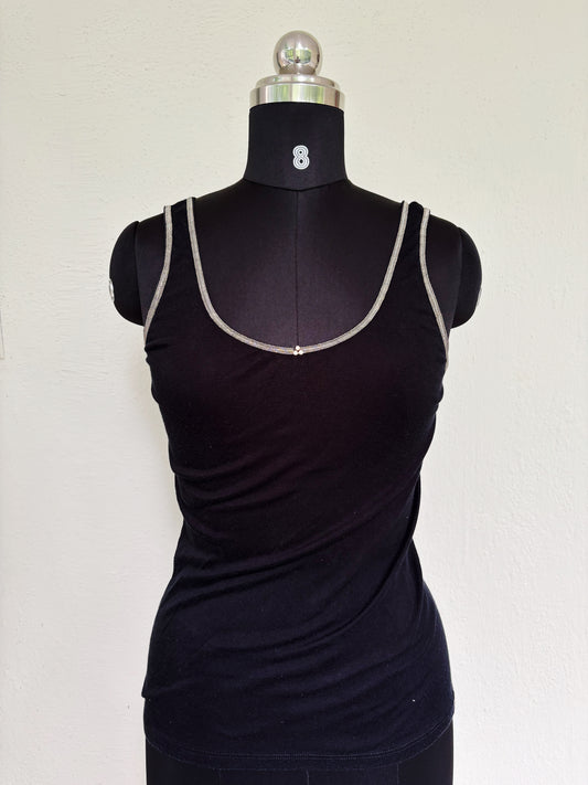 Black classic cami