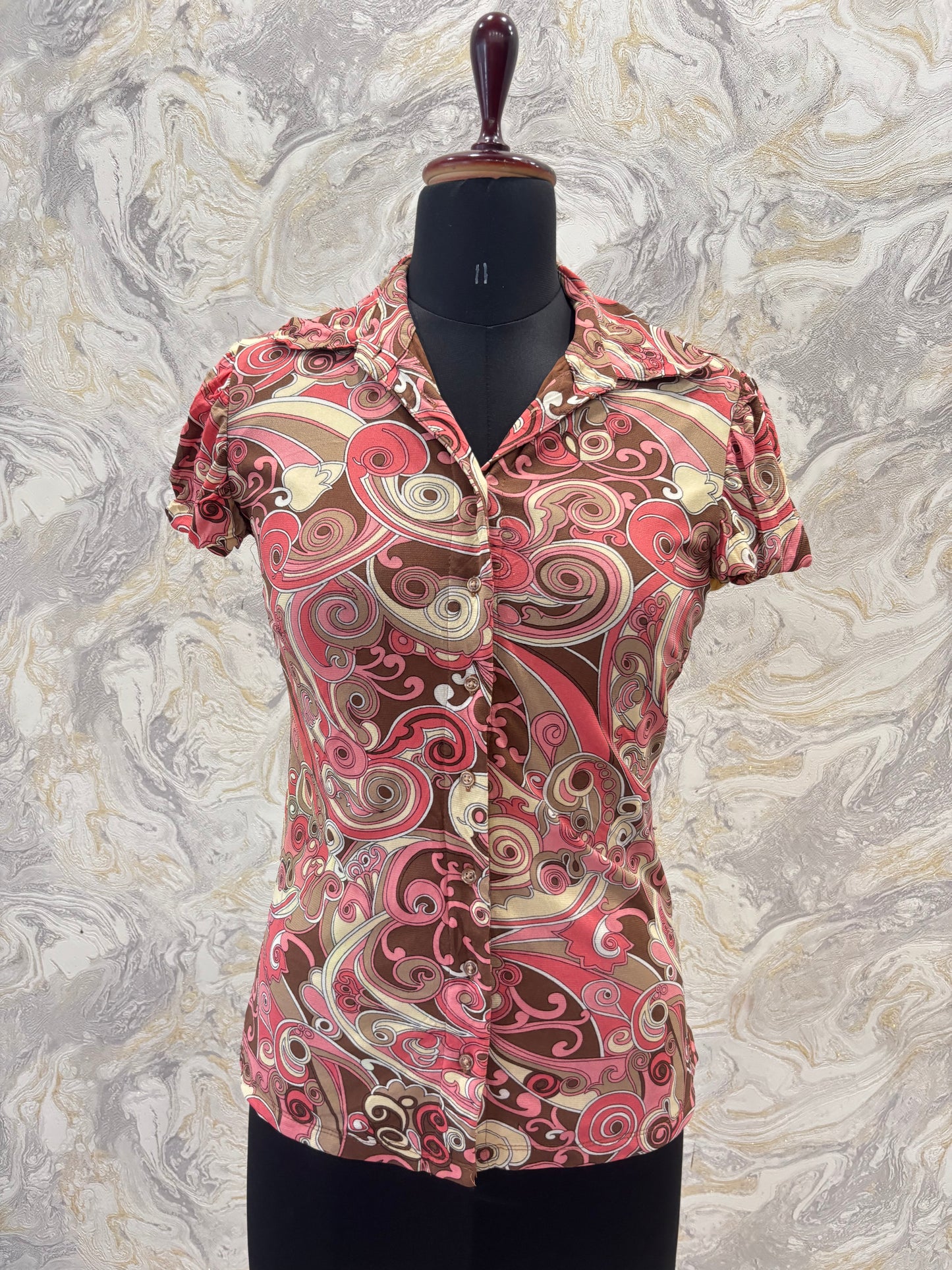 70’s swirl shirt