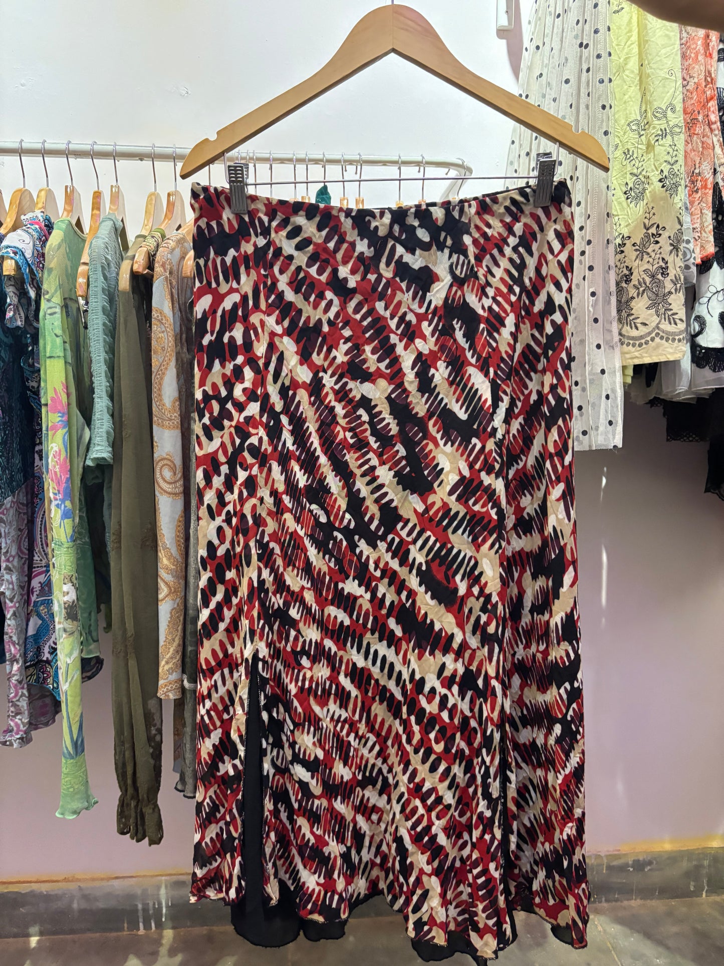 Dual layered skirt