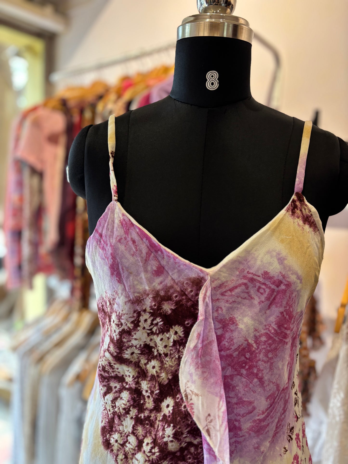 Floral layered dress