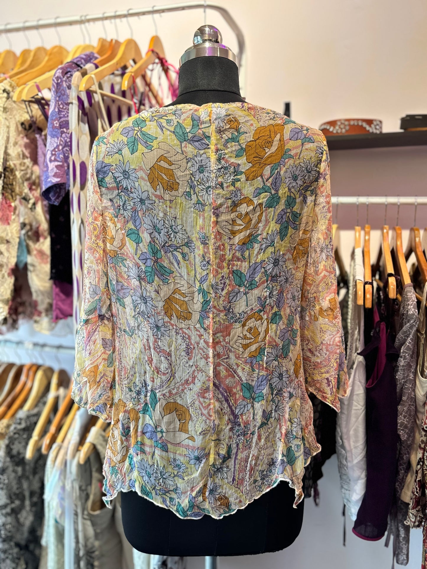 2000’s chiffon top