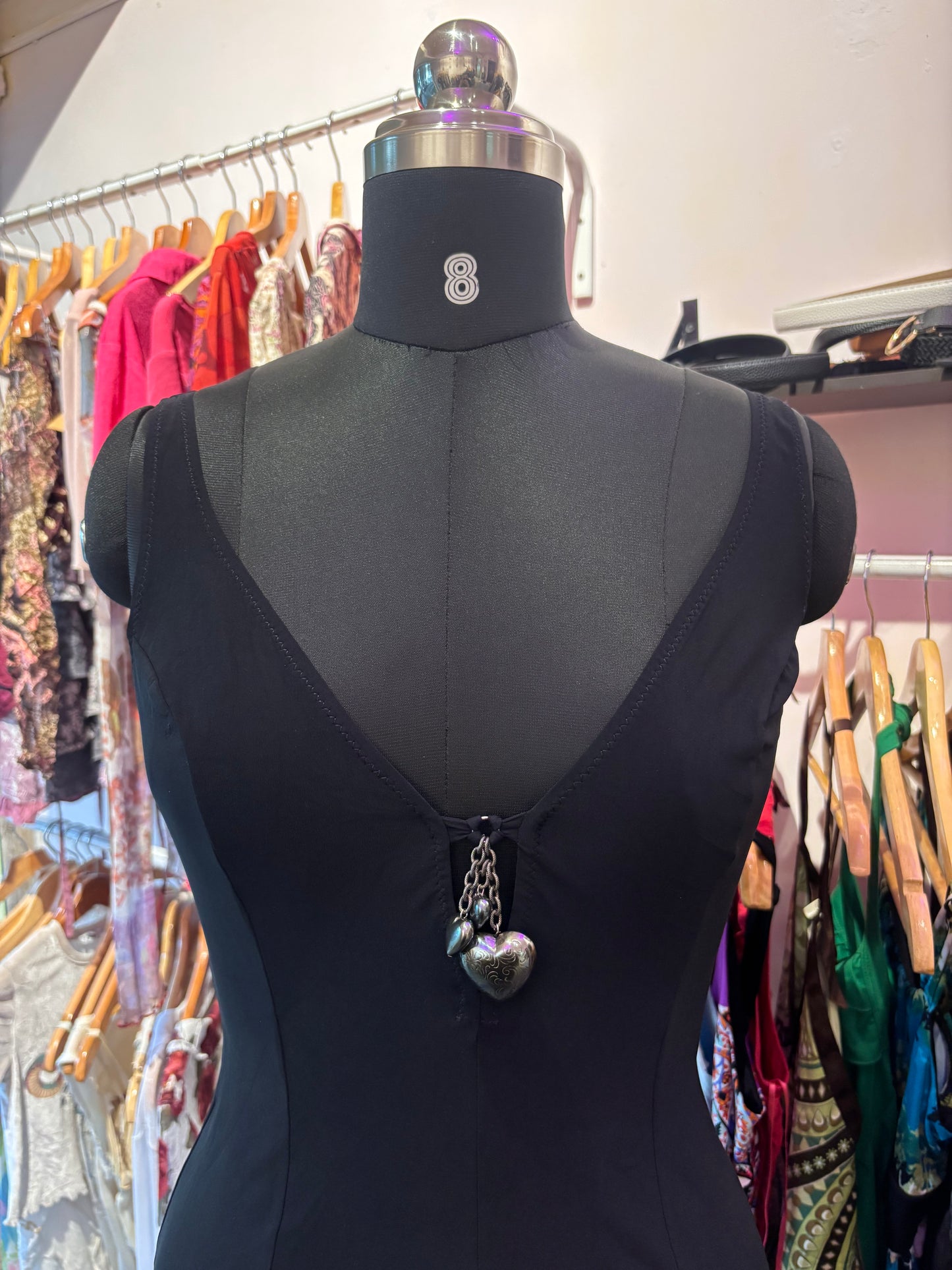 Black bodice dress