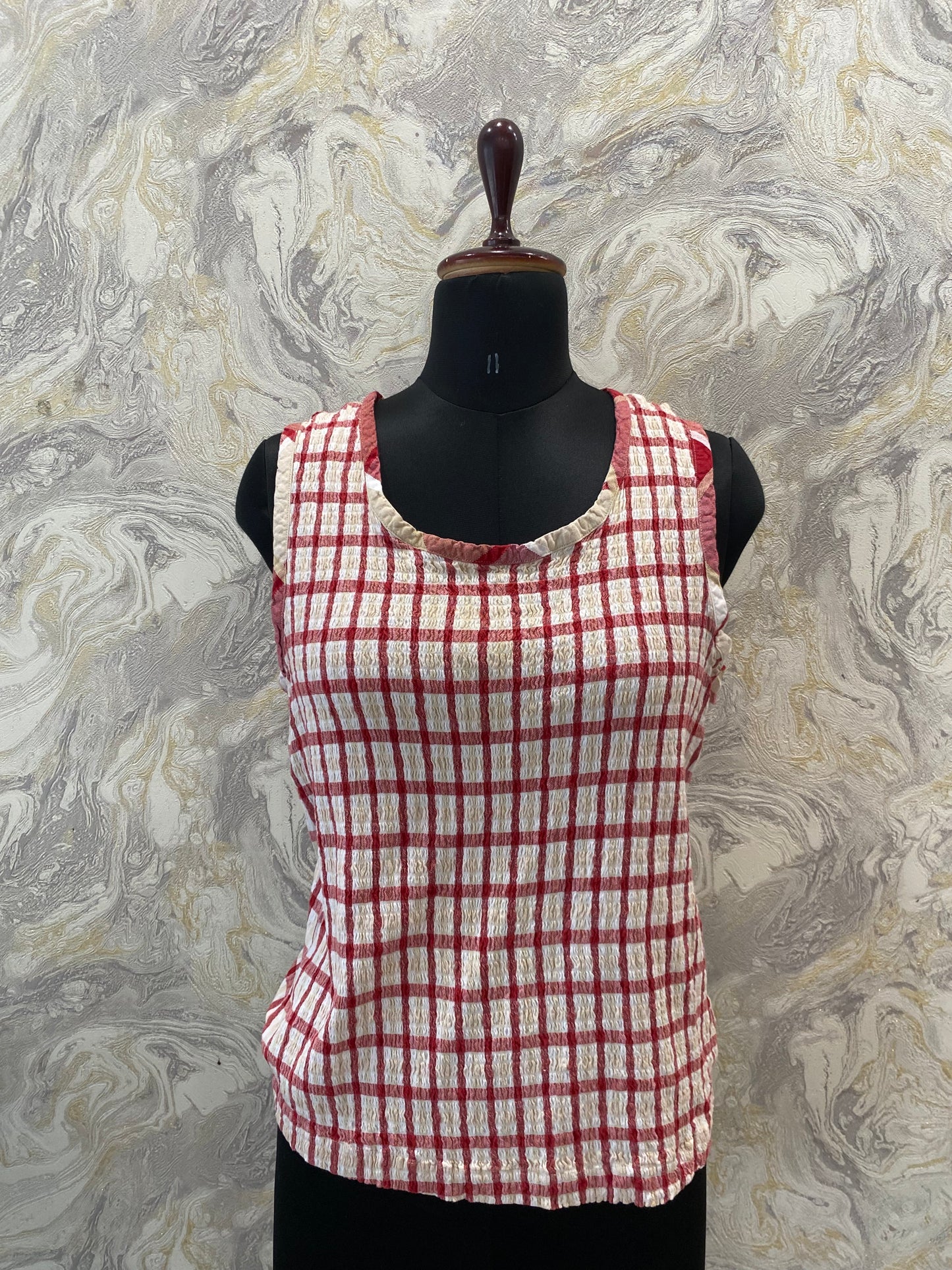 Gingham top