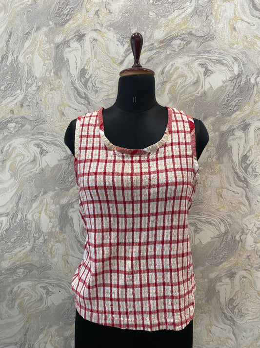 Gingham top