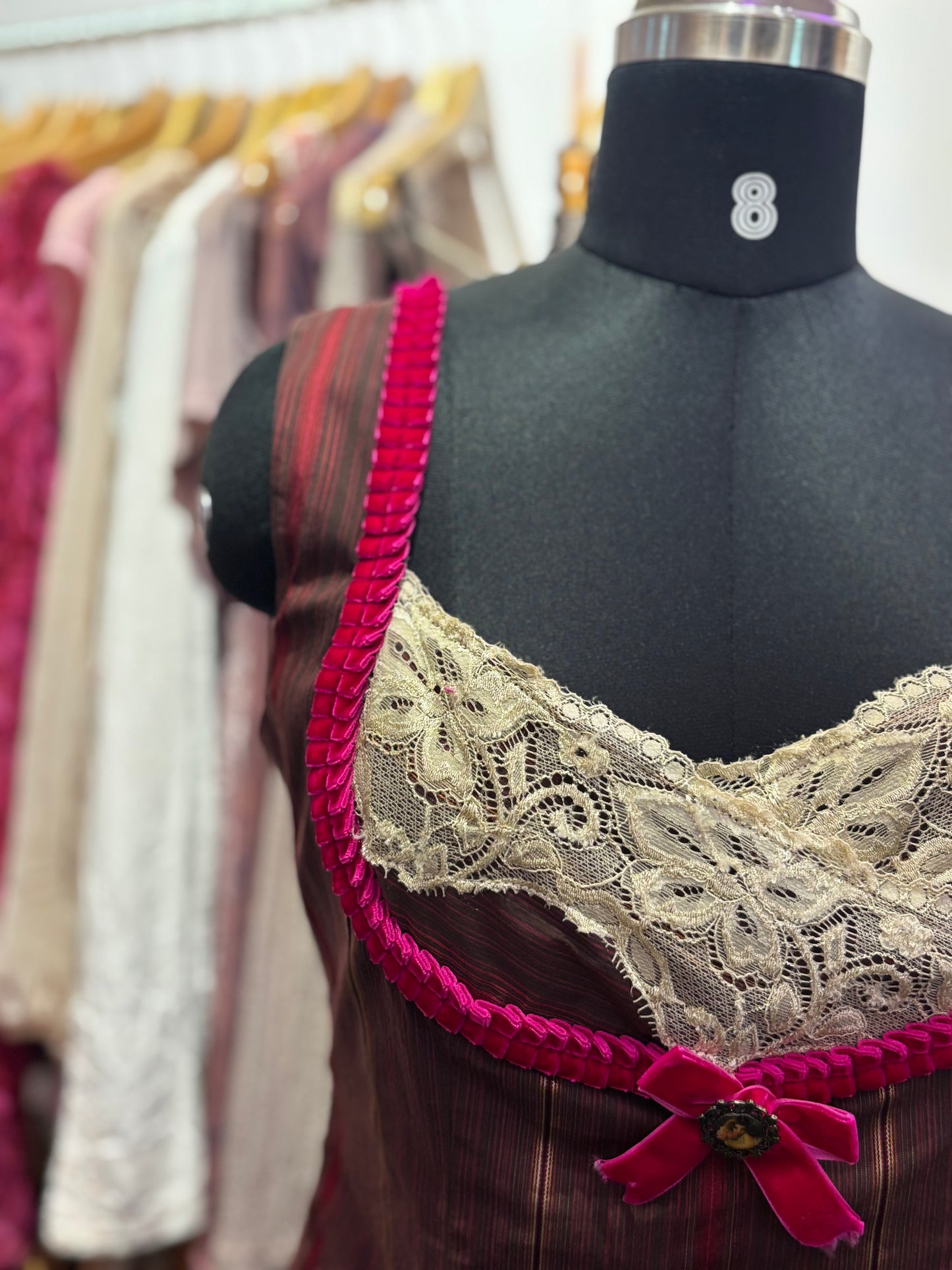 Kitten D’amour’s one of the kind corset