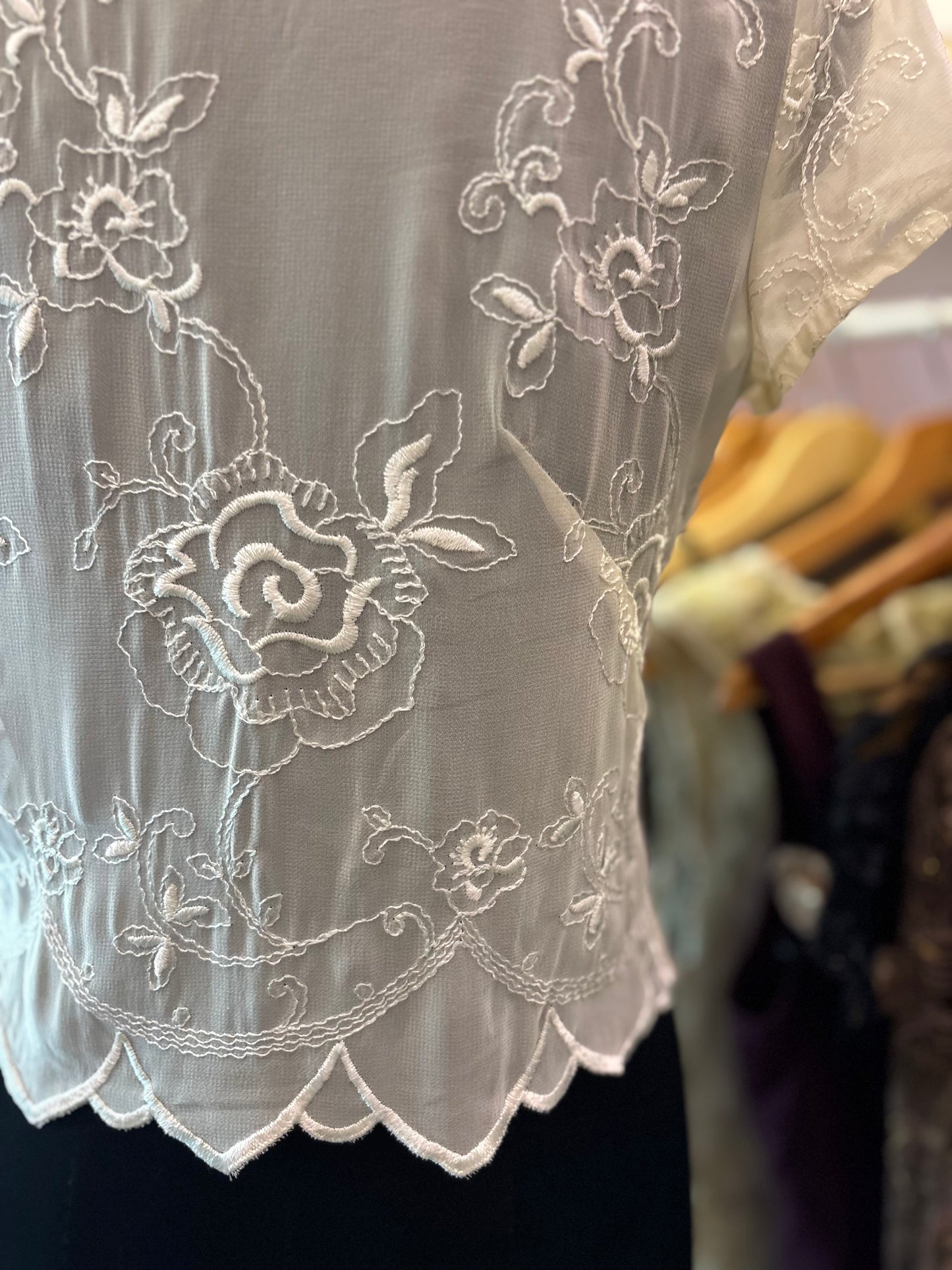 Peep out Victorian shirt