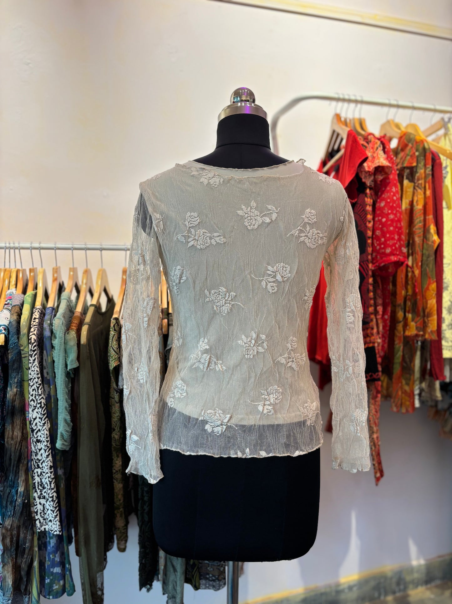 Rose beige top