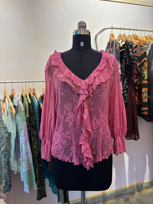 Victorian era lacy top