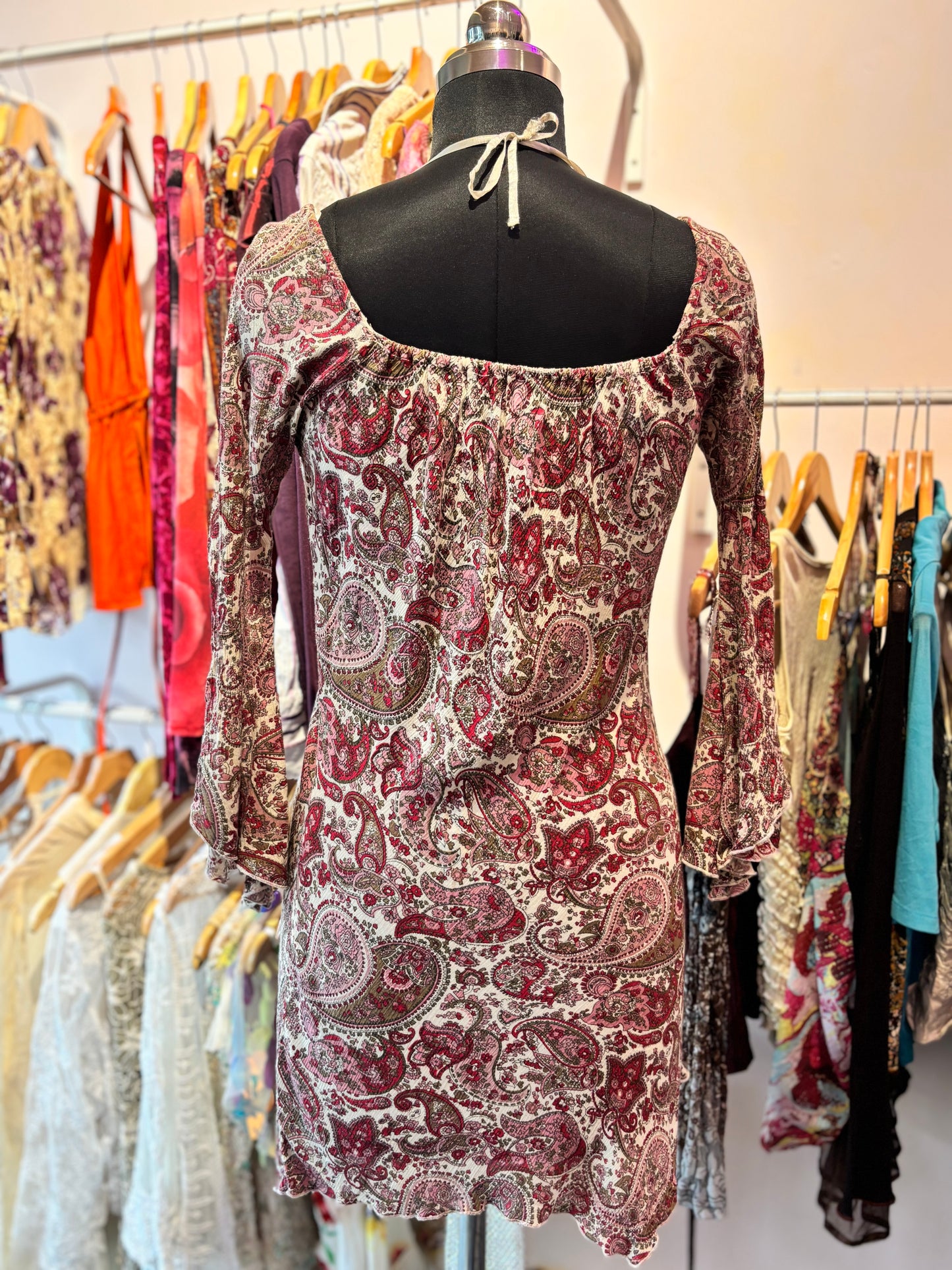 90’s paisley dress
