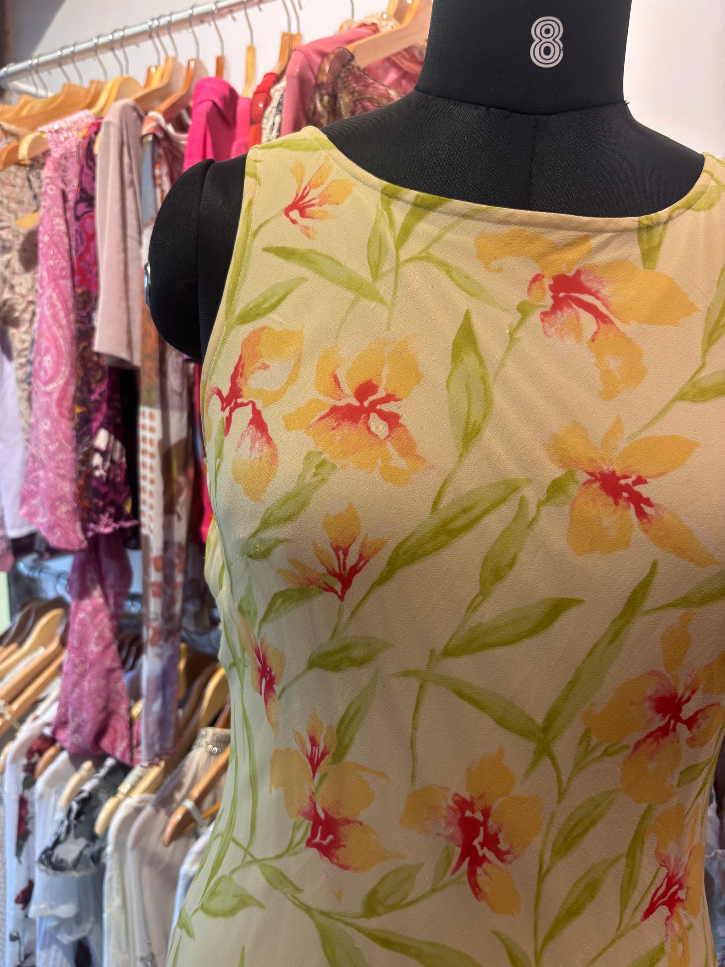 Timeless orchid dress
