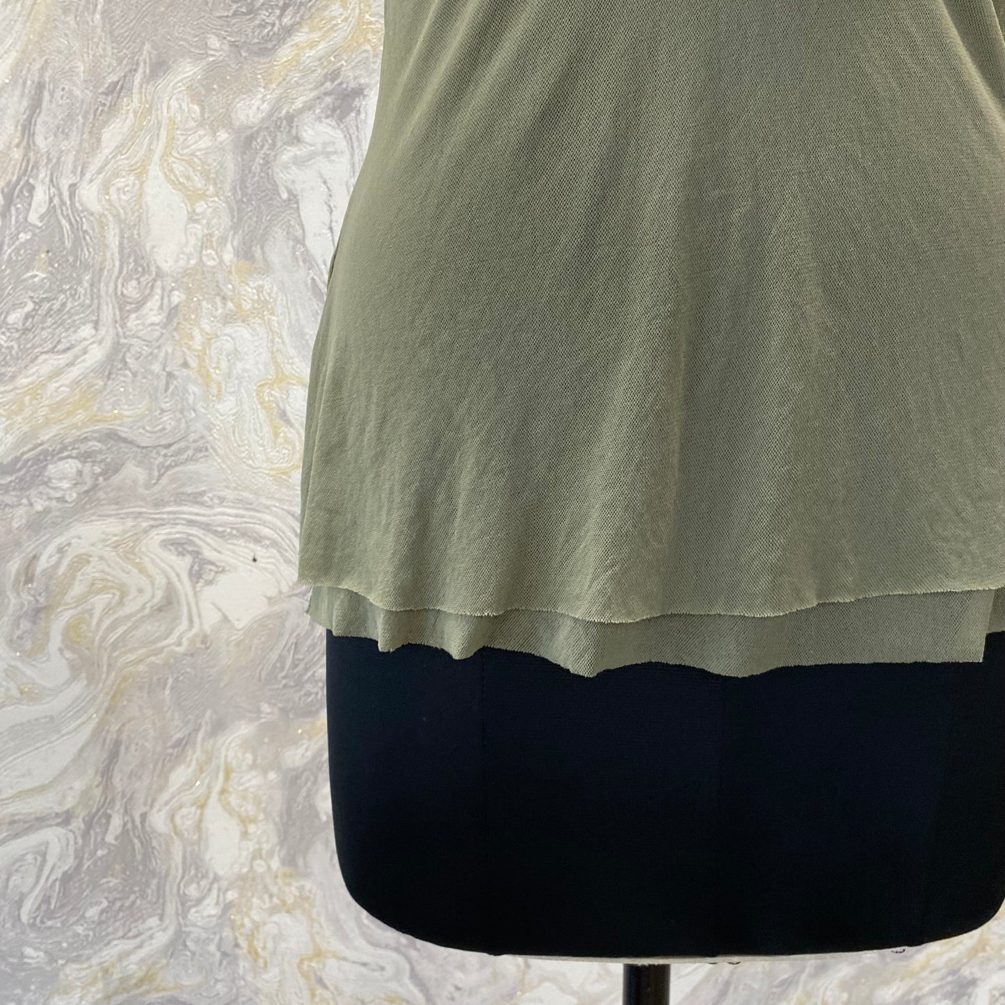 Olive timeless top