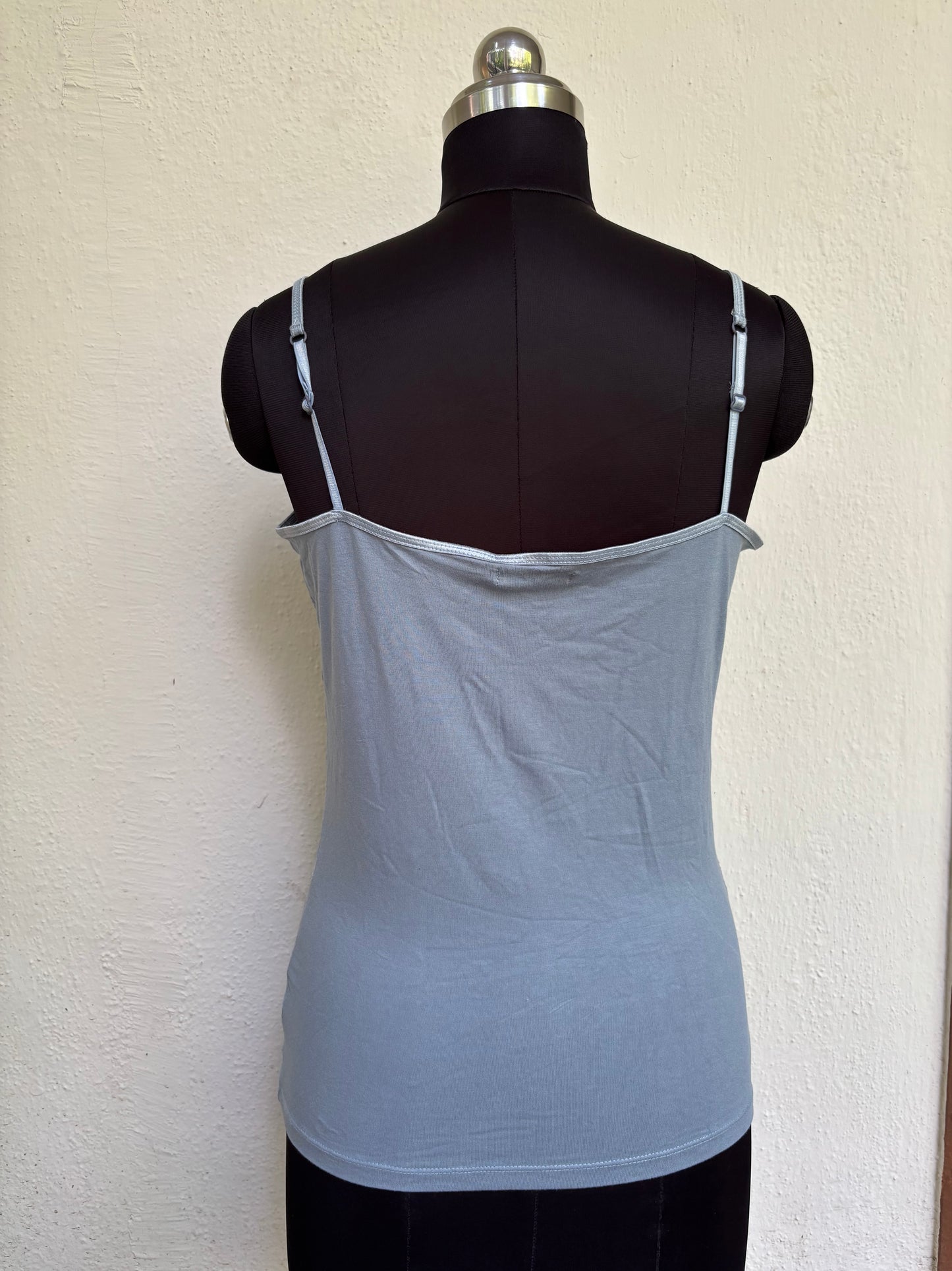 Blue lacy cami