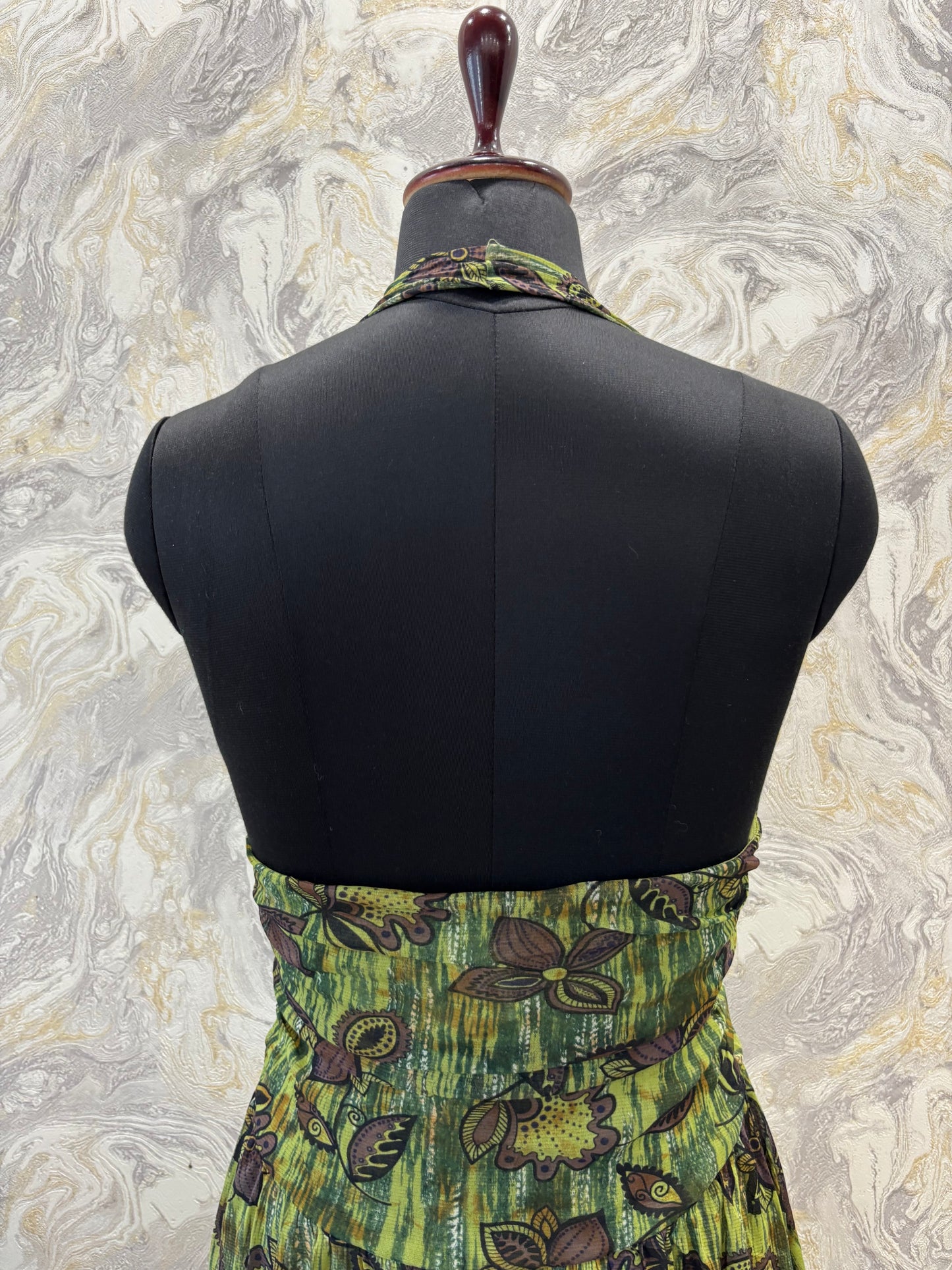 The timeless halter neck dress