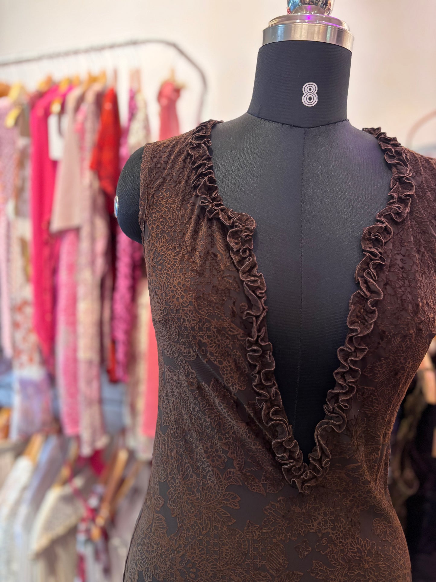 Brown super vintage dress