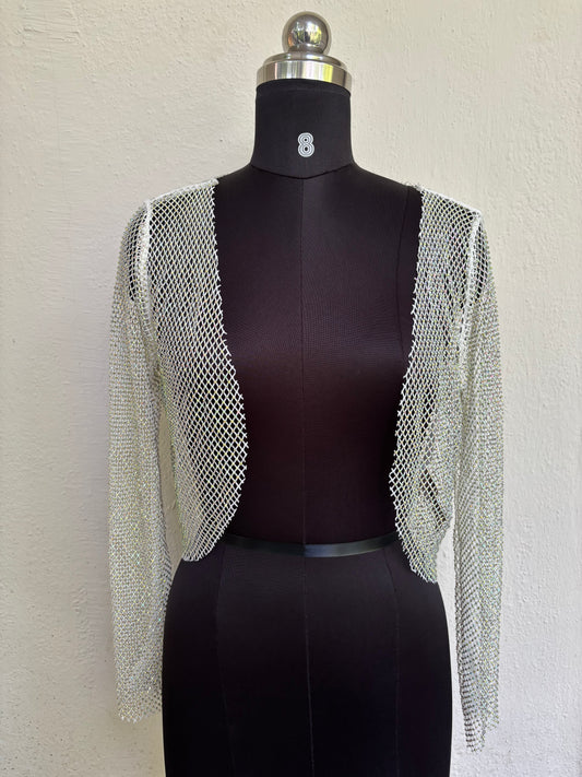 Beaded shrug