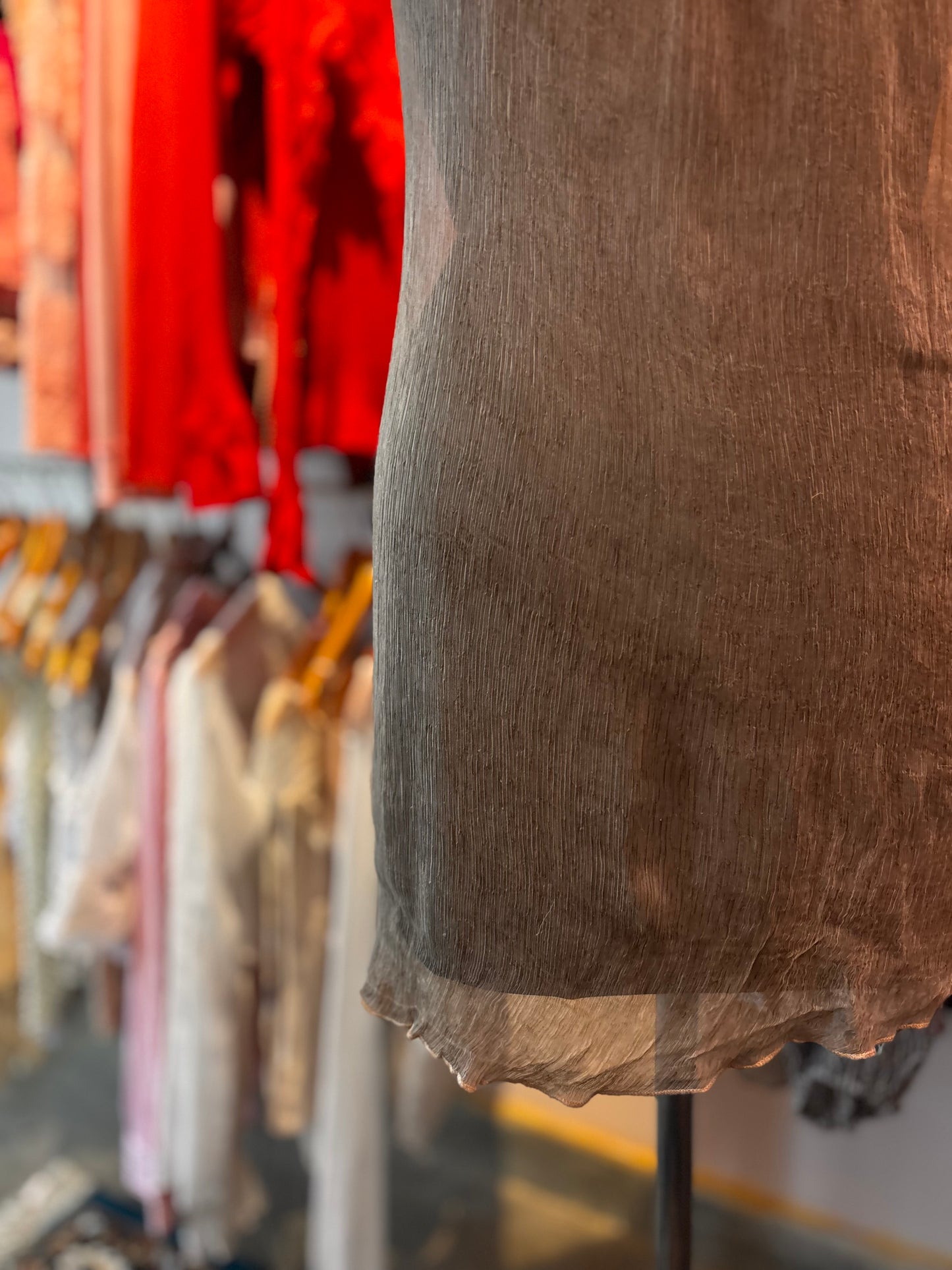 Vintage beige dress