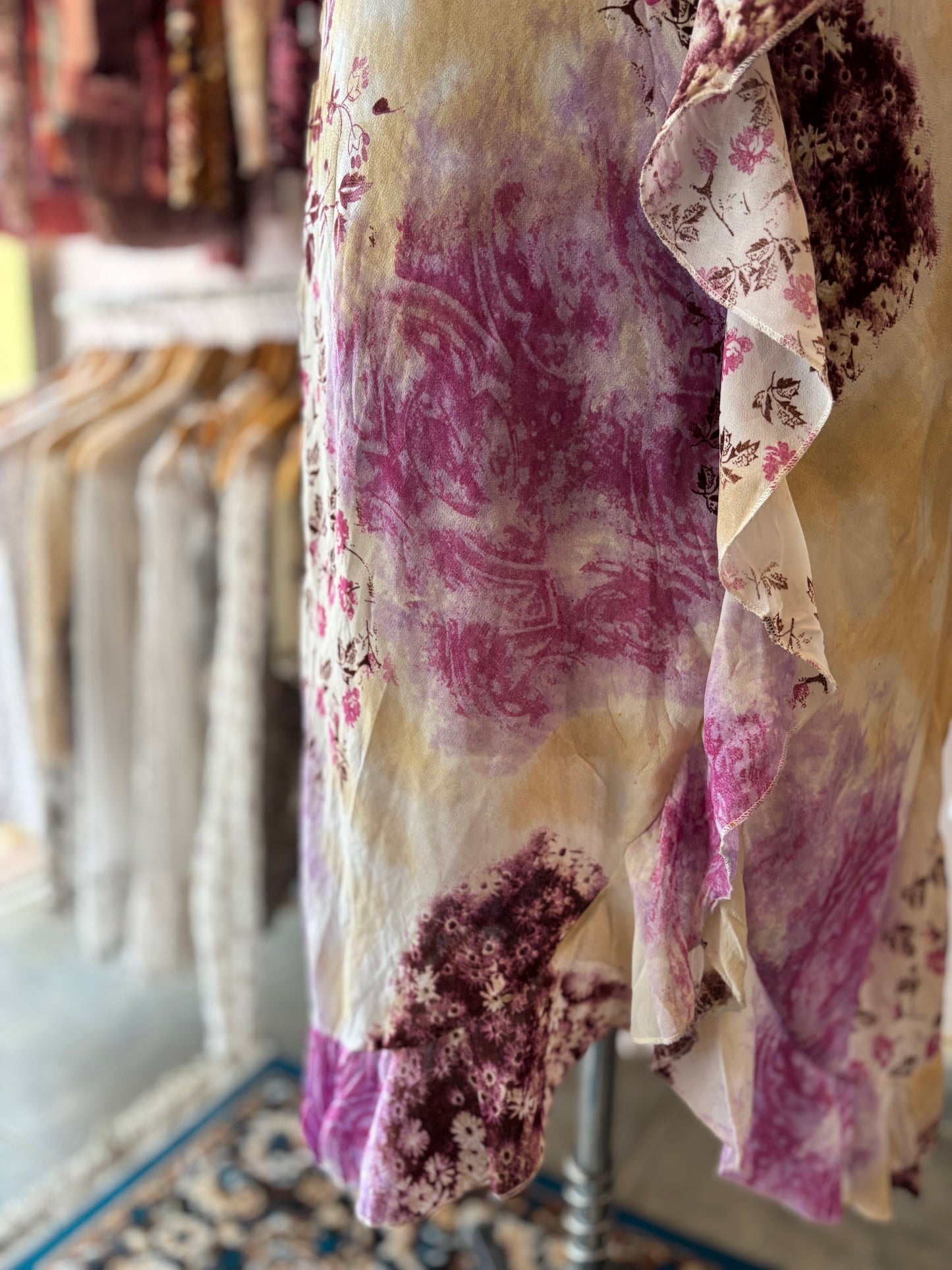 Floral layered dress