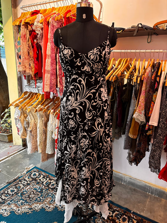 Baroque layered dress